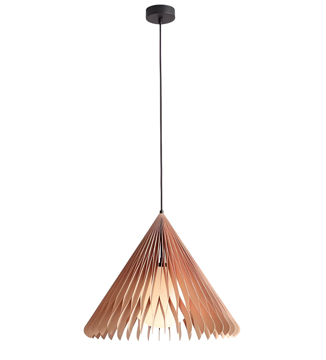 Lampa wisząca NATURE SUN drewno bukowe - Image 3