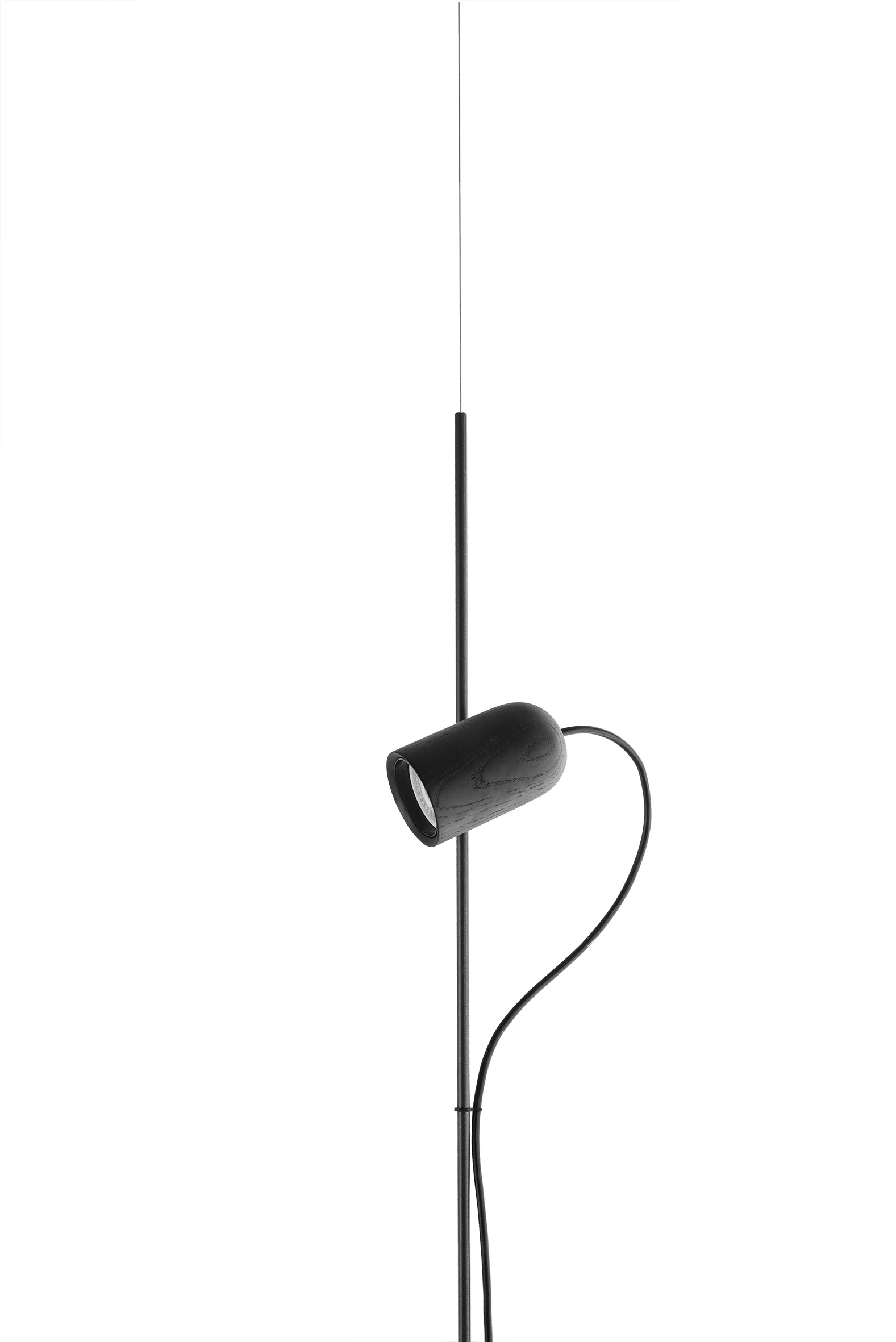 Lampa wisząca ONFA czarne drewno jesionowe z grafitowym wykończeniem - Image 8