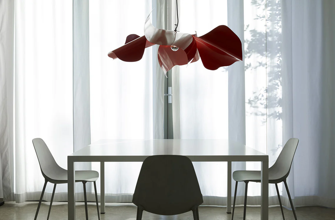 Lampa wisząca PAPAVERO czerwony - Image 8