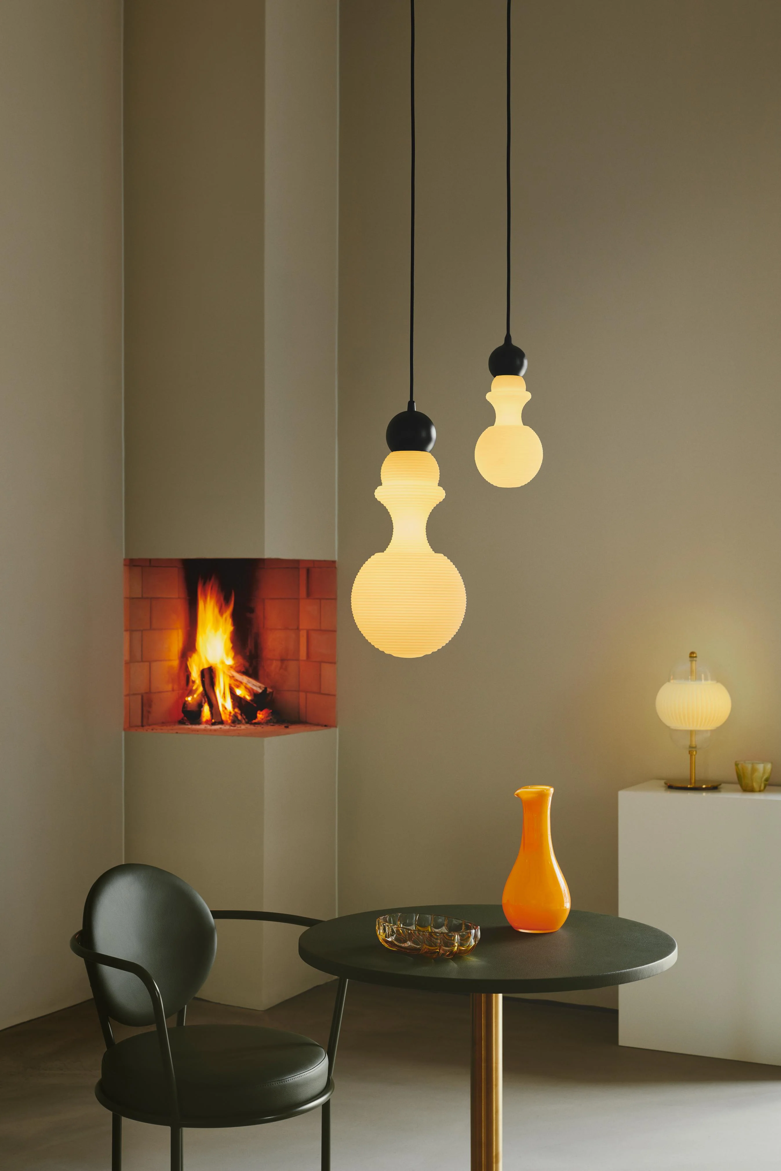 Lampa wisząca PARIS 1920 biały z czarnym wykończeniem - Image 2