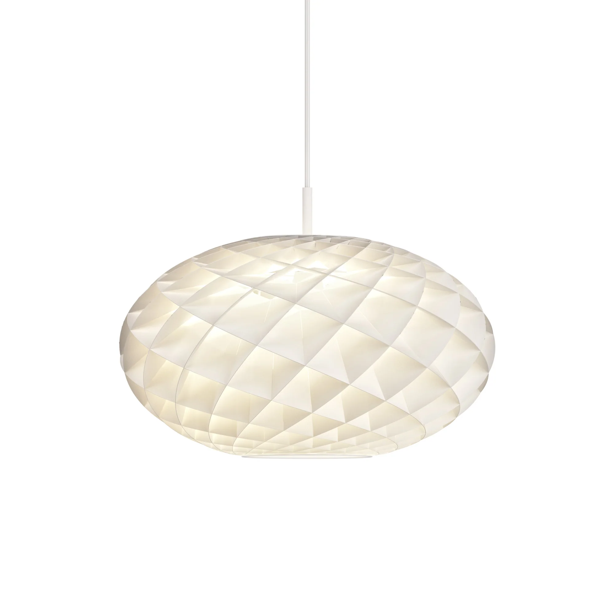 Lampa wisząca PATERA OVAL biały