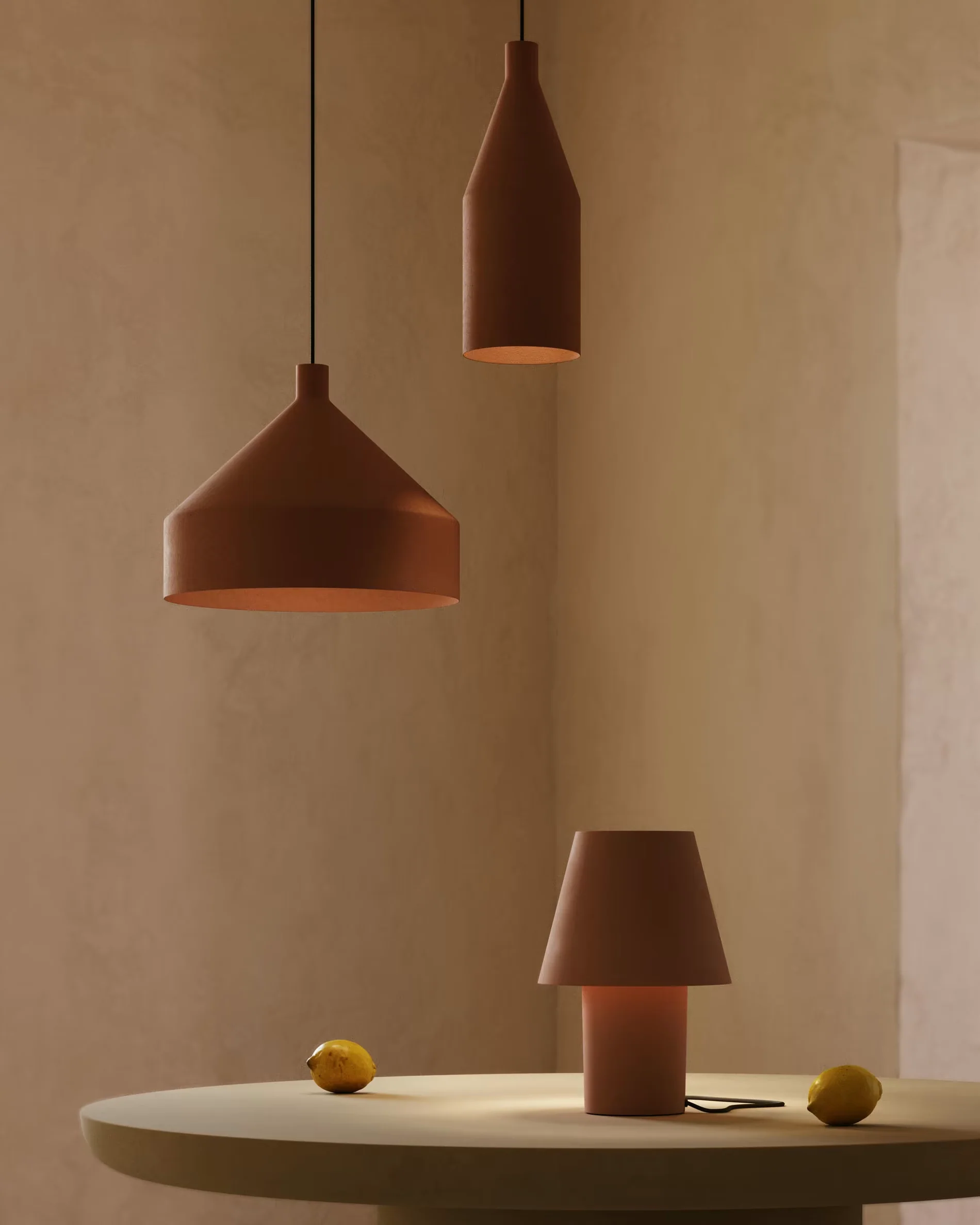 Lampa wisząca PERALTA terakotowy - Image 4