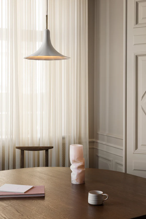 Lampa wisząca PETALII 1 biały metal - Image 2