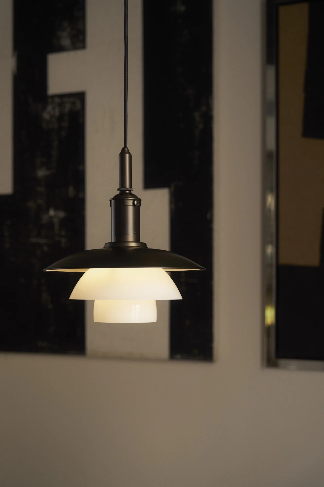 Lampa wisząca PH 3/3 biały z czarnym matowym wykończeniem - Image 18