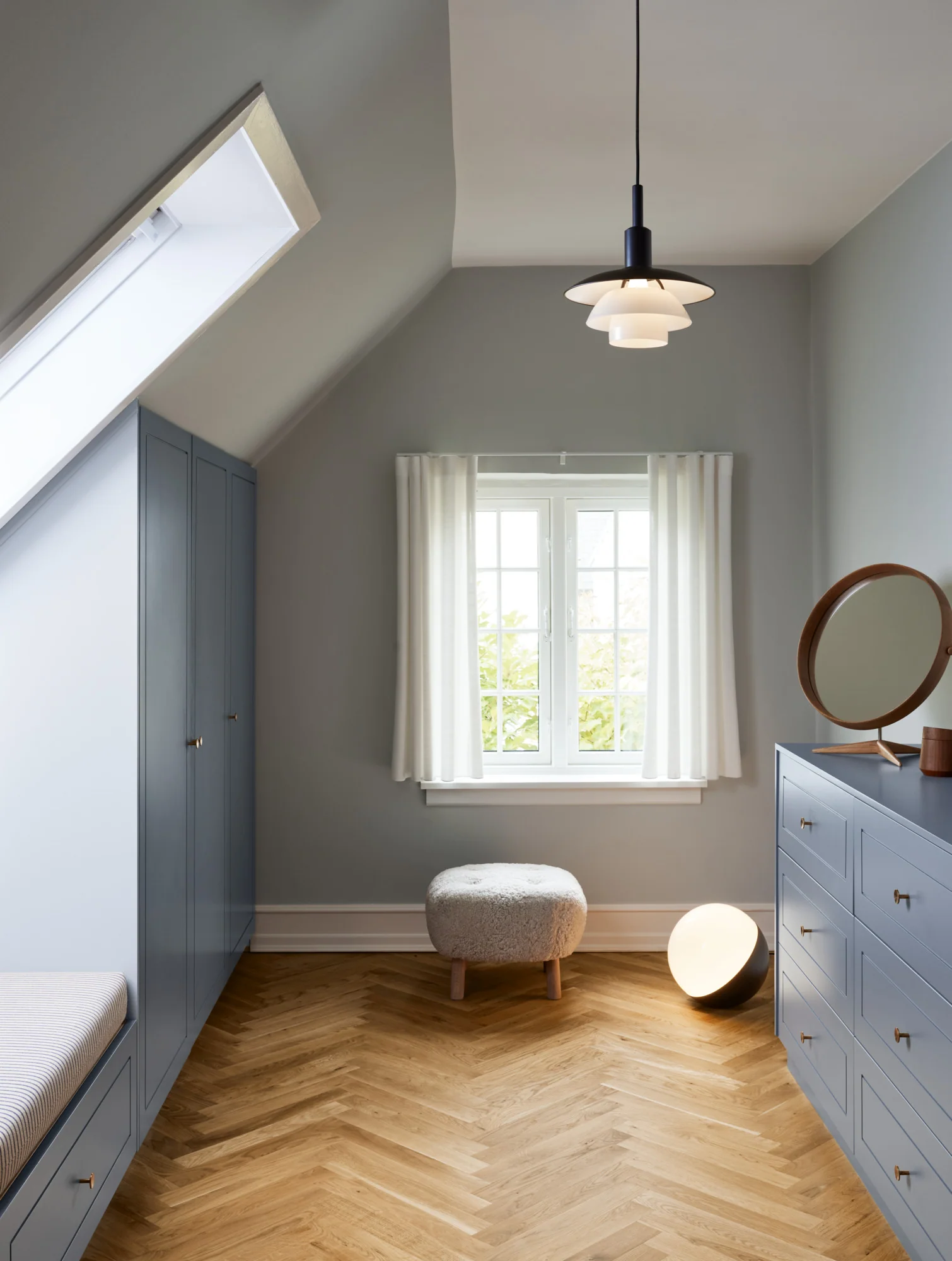 Lampa wisząca PH 3/3 biały z czarnym matowym wykończeniem - Image 2