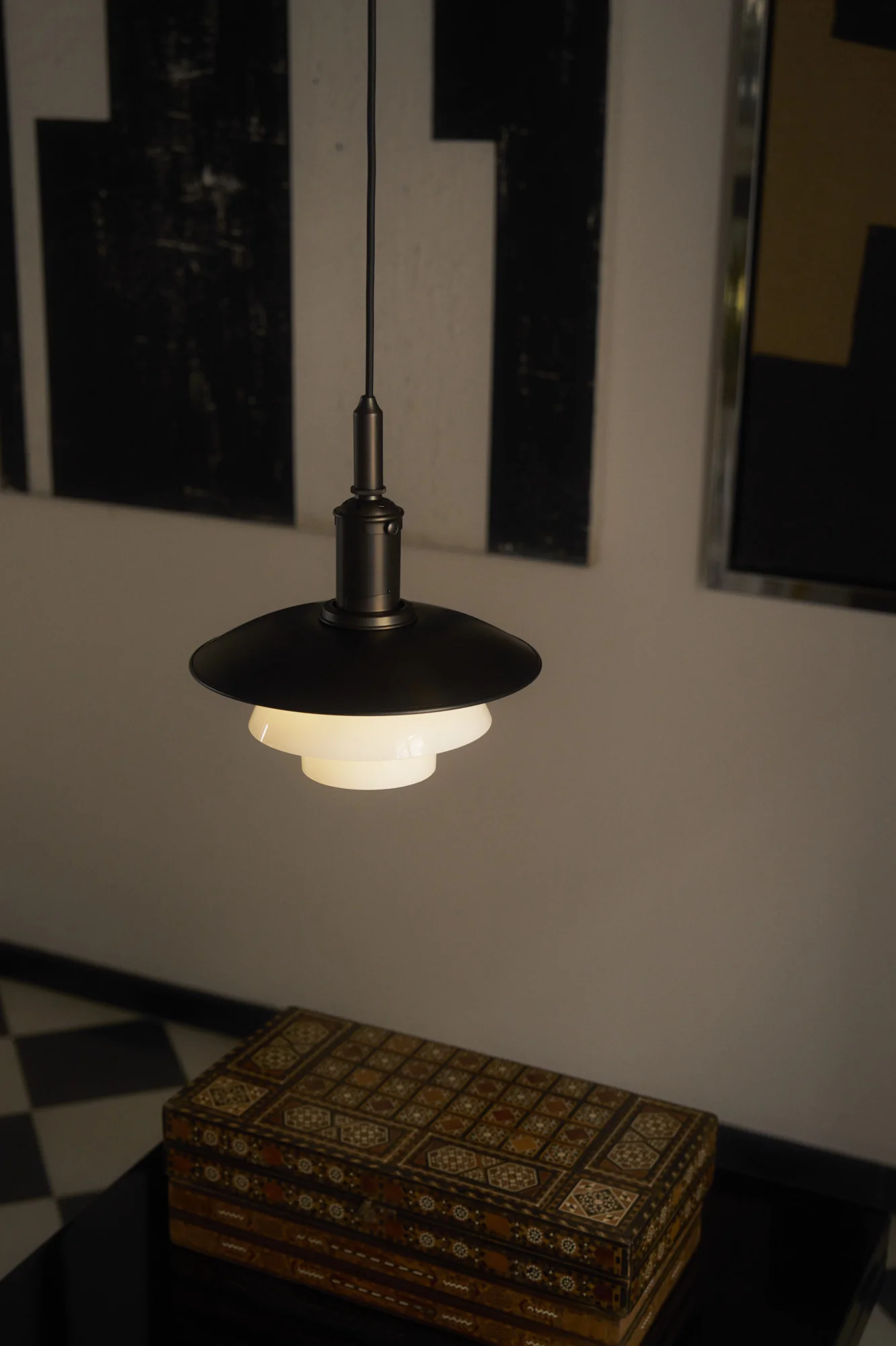 Lampa wisząca PH 3/3 biały z czarnym matowym wykończeniem - Image 20