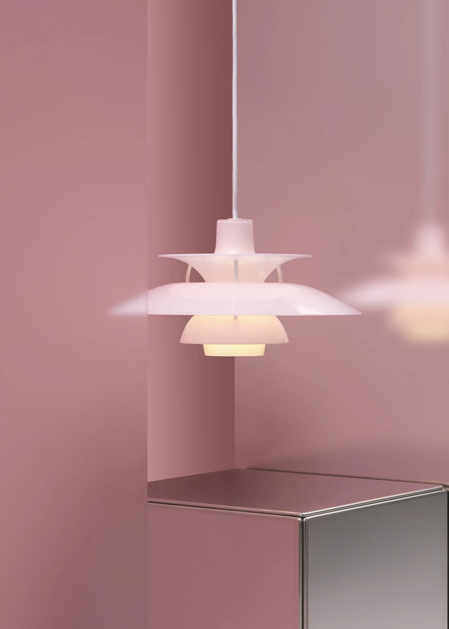 Lampa wisząca PH 5 OPAL jasnoróżowy - Image 22