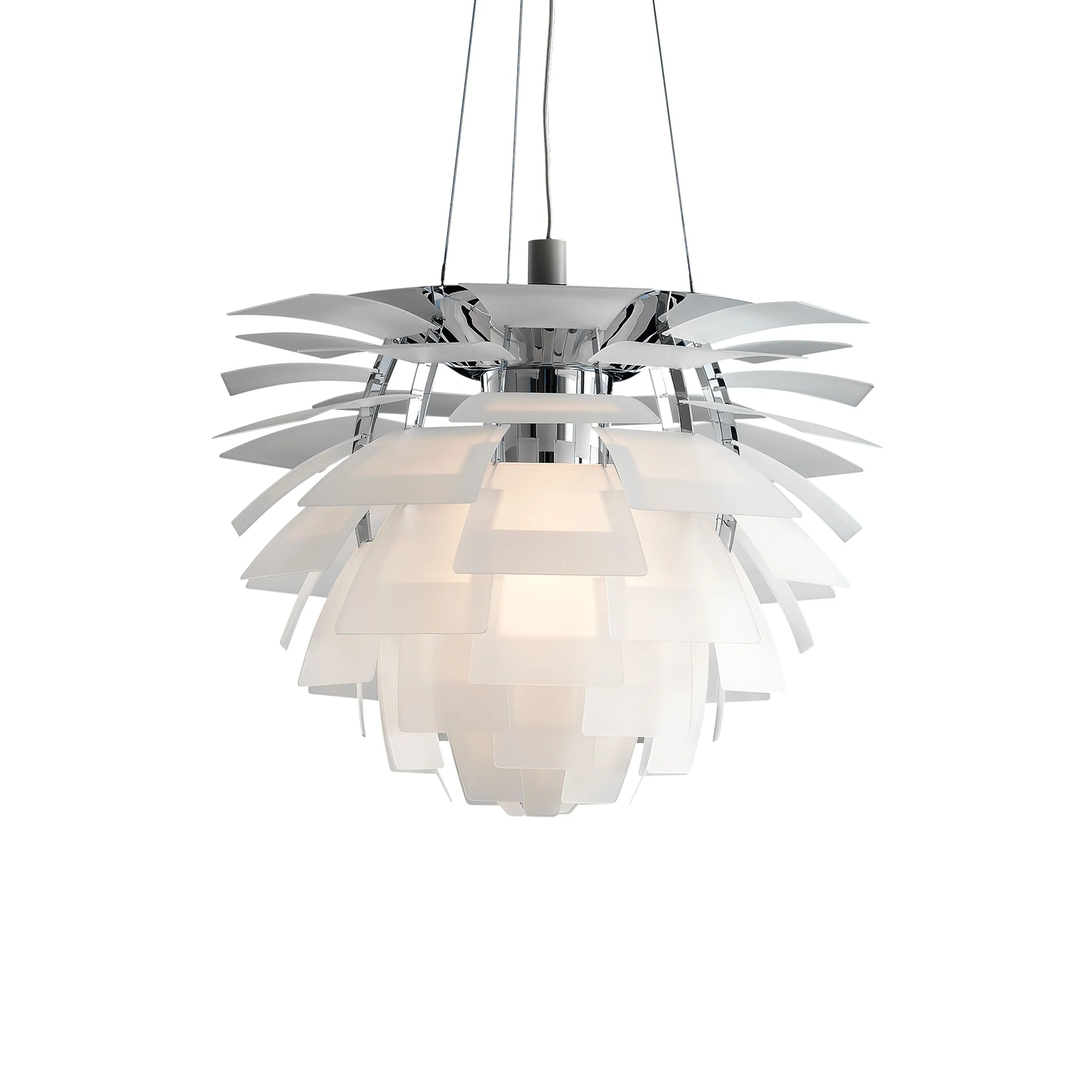 Lampa wisząca PH ARTICHOKE GLASS biały