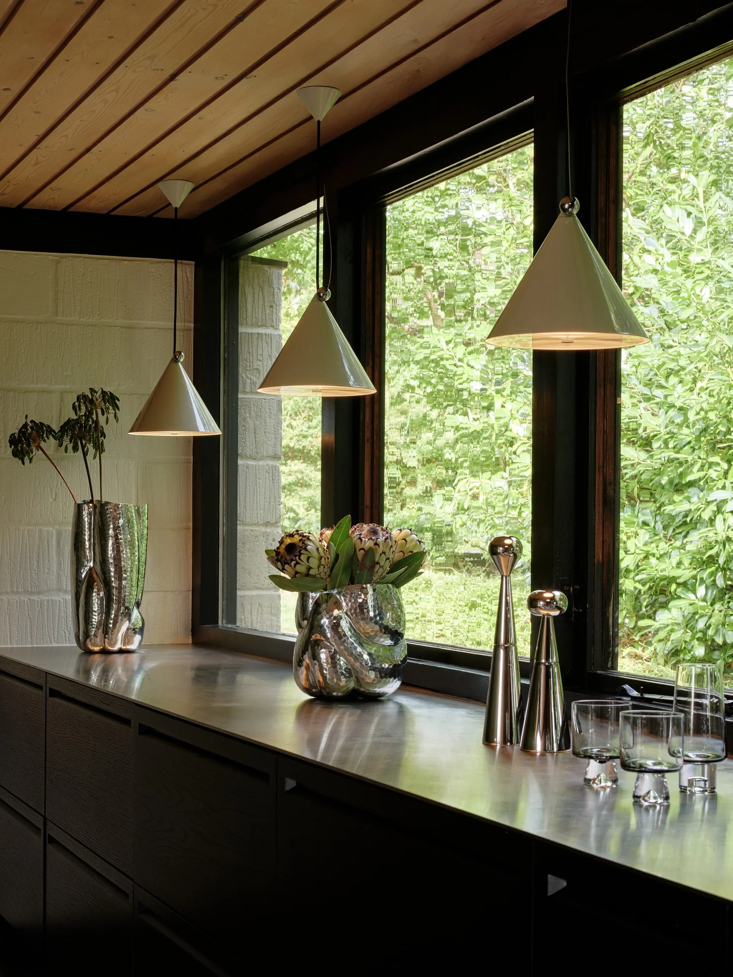Lampa wisząca POSE kremowy - Image 11