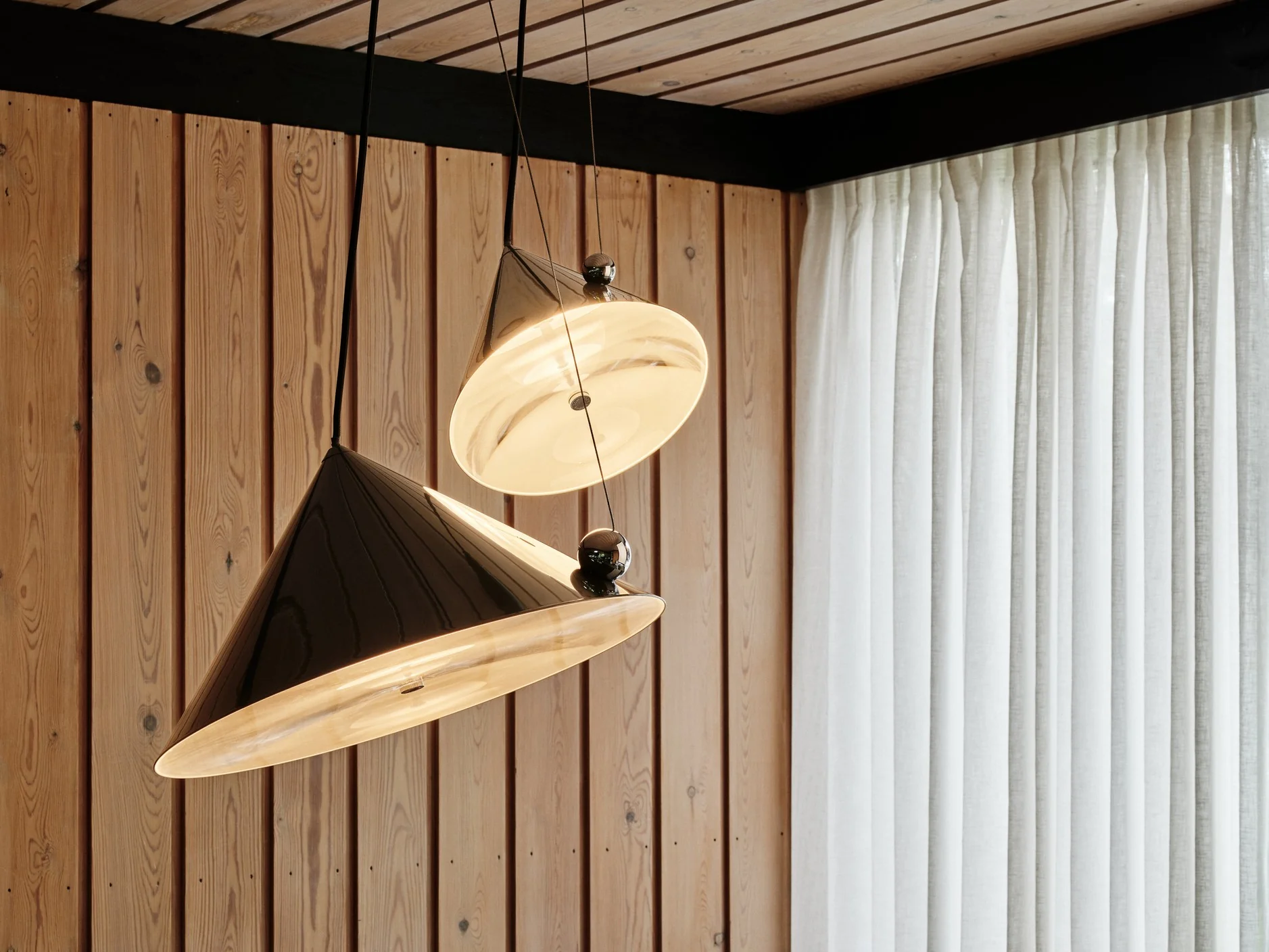 Lampa wisząca POSE szary - Image 6