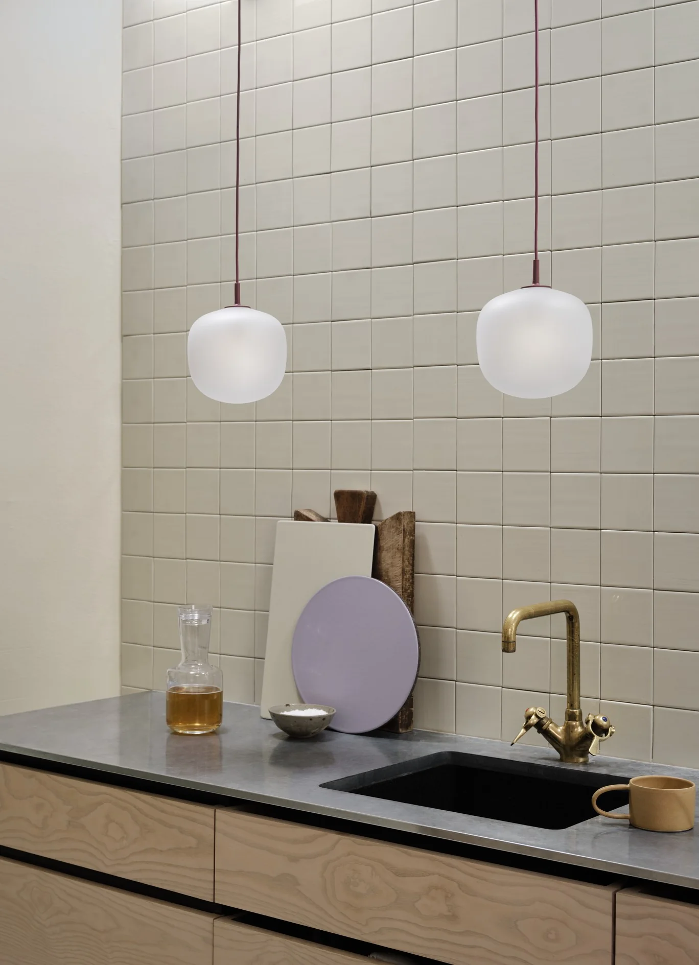 Lampa wisząca RIME bordowy - Image 10