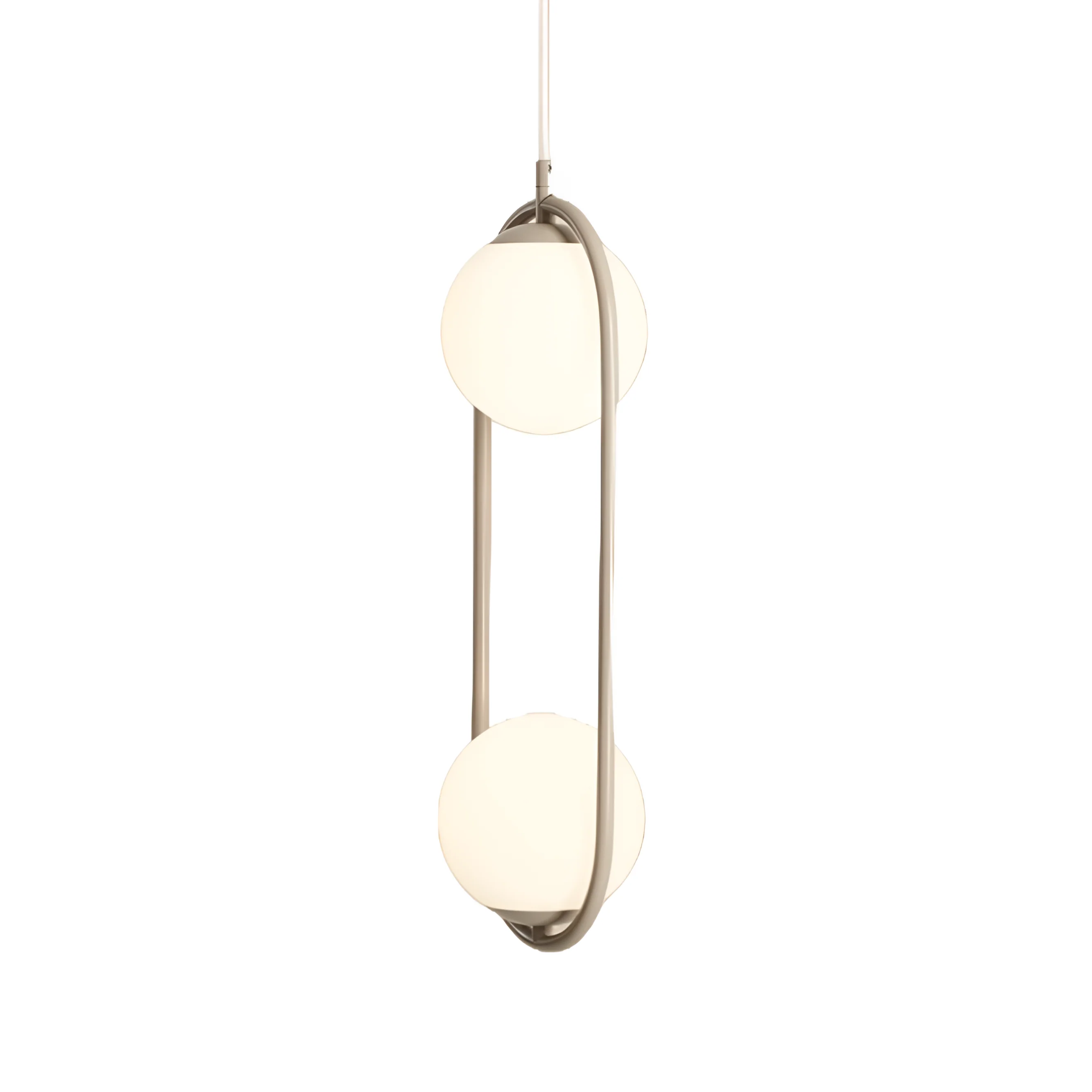 Lampa wisząca RIVA DUO beżowy