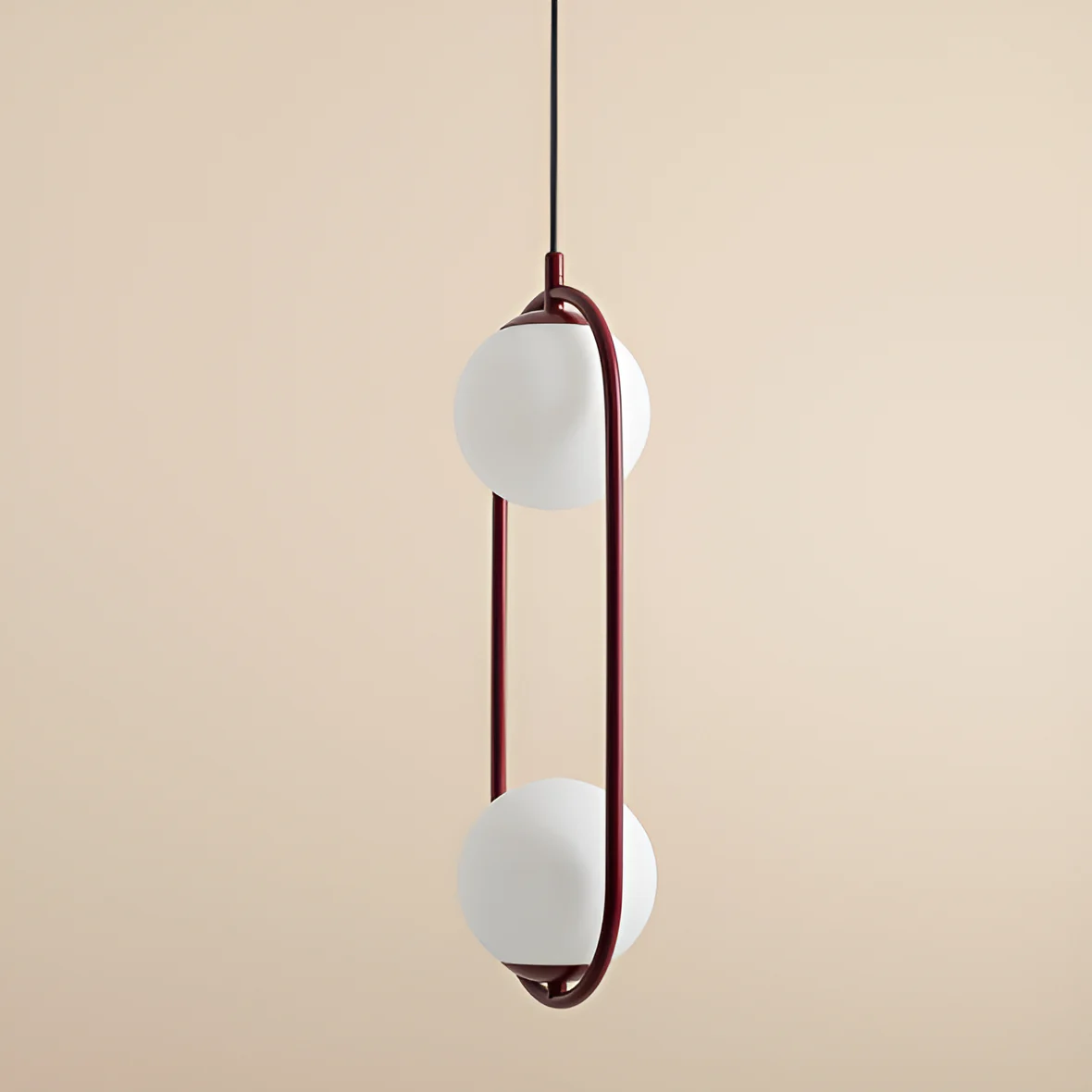 Lampa wisząca RIVA DUO bordowy - Image 2