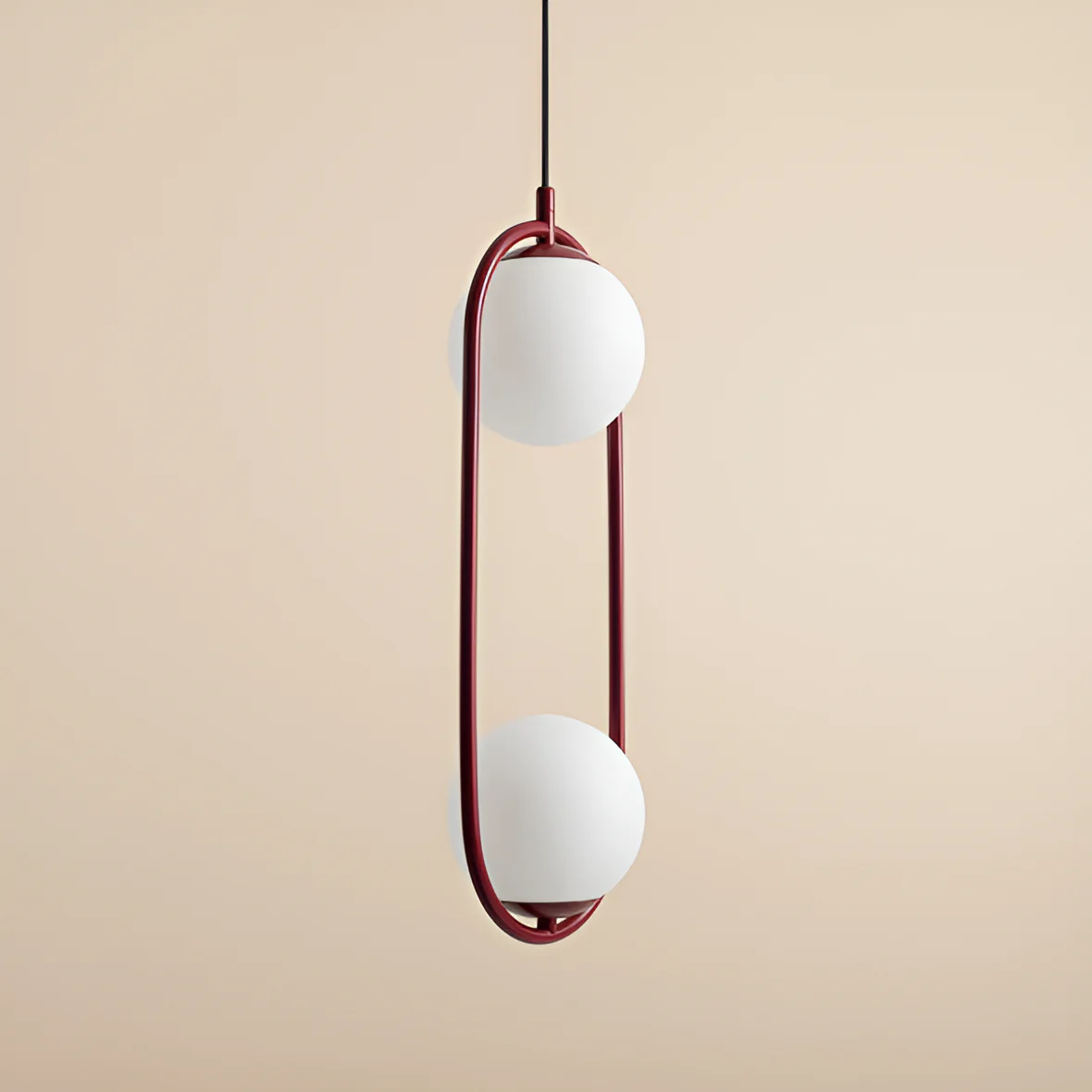 Lampa wisząca RIVA DUO bordowy - Image 4