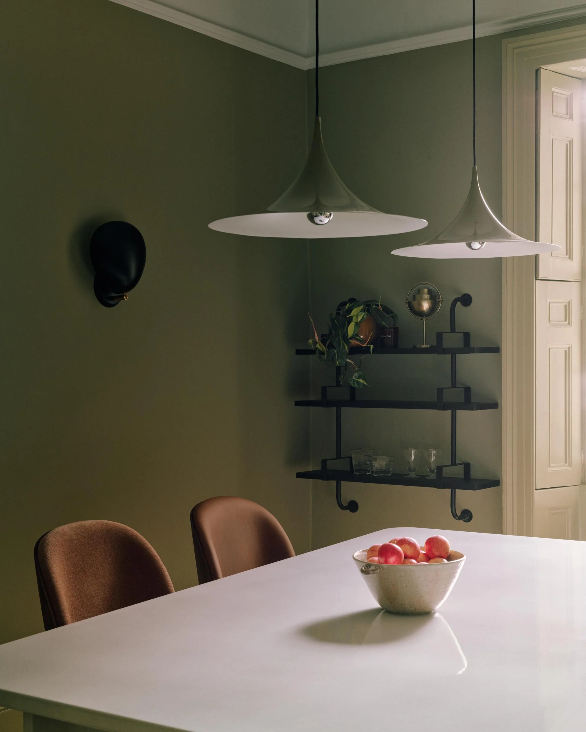Lampa wisząca SEMI biały - Image 3