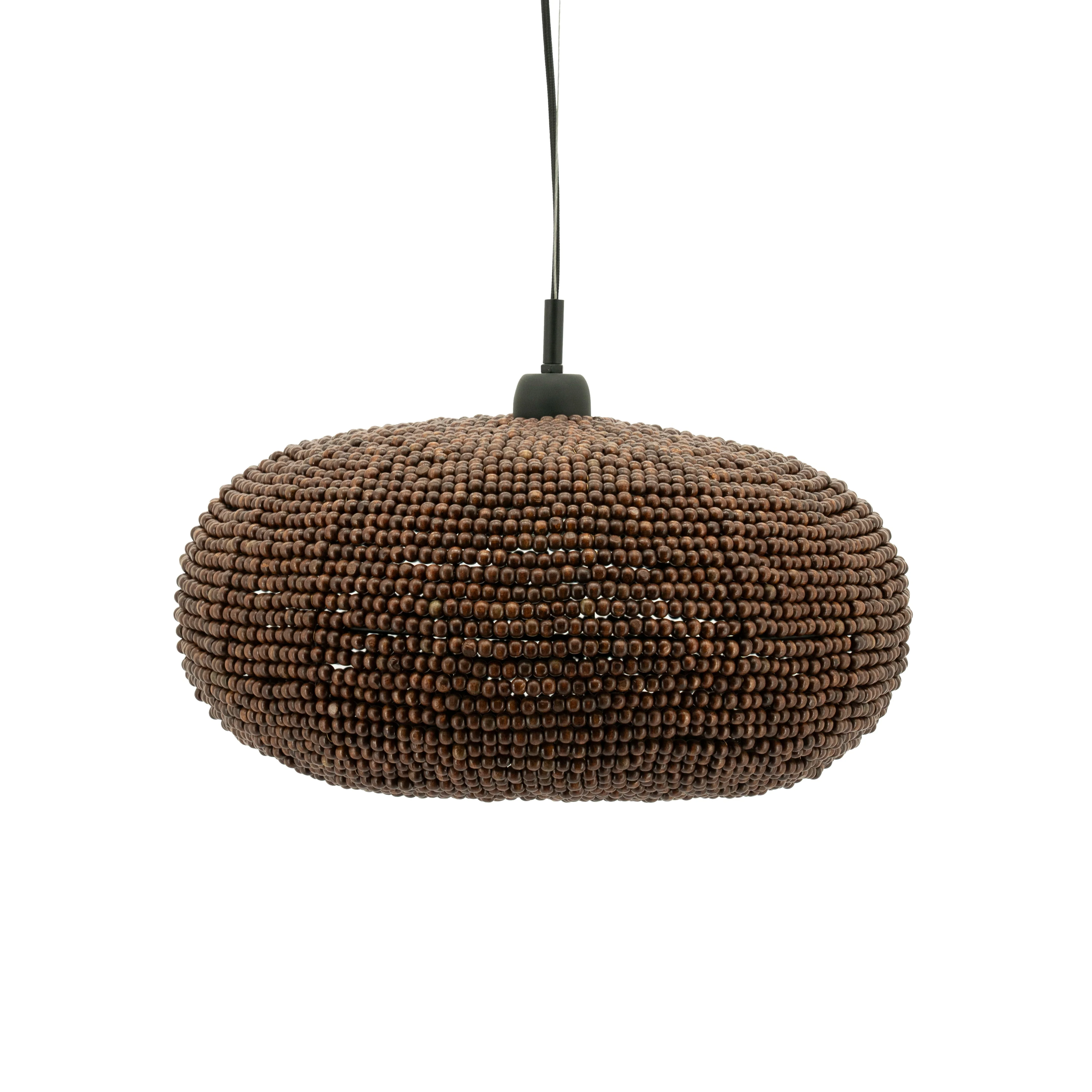 Lampa wisząca SHANGA ciemne drewno