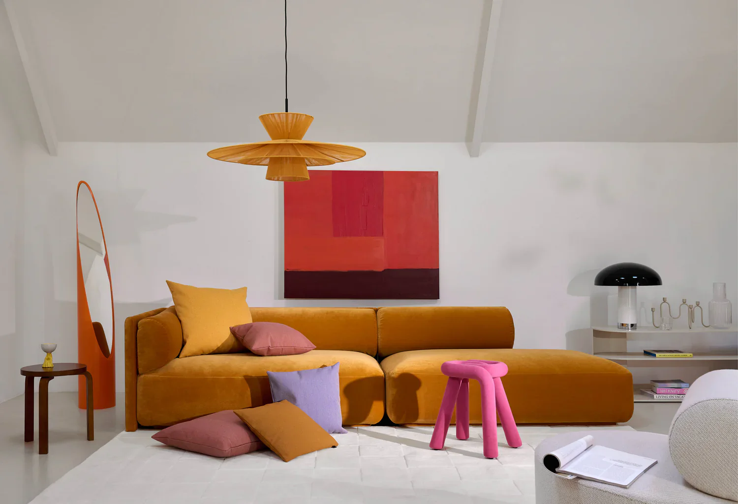 Lampa wisząca SOLLE terakota - Image 2