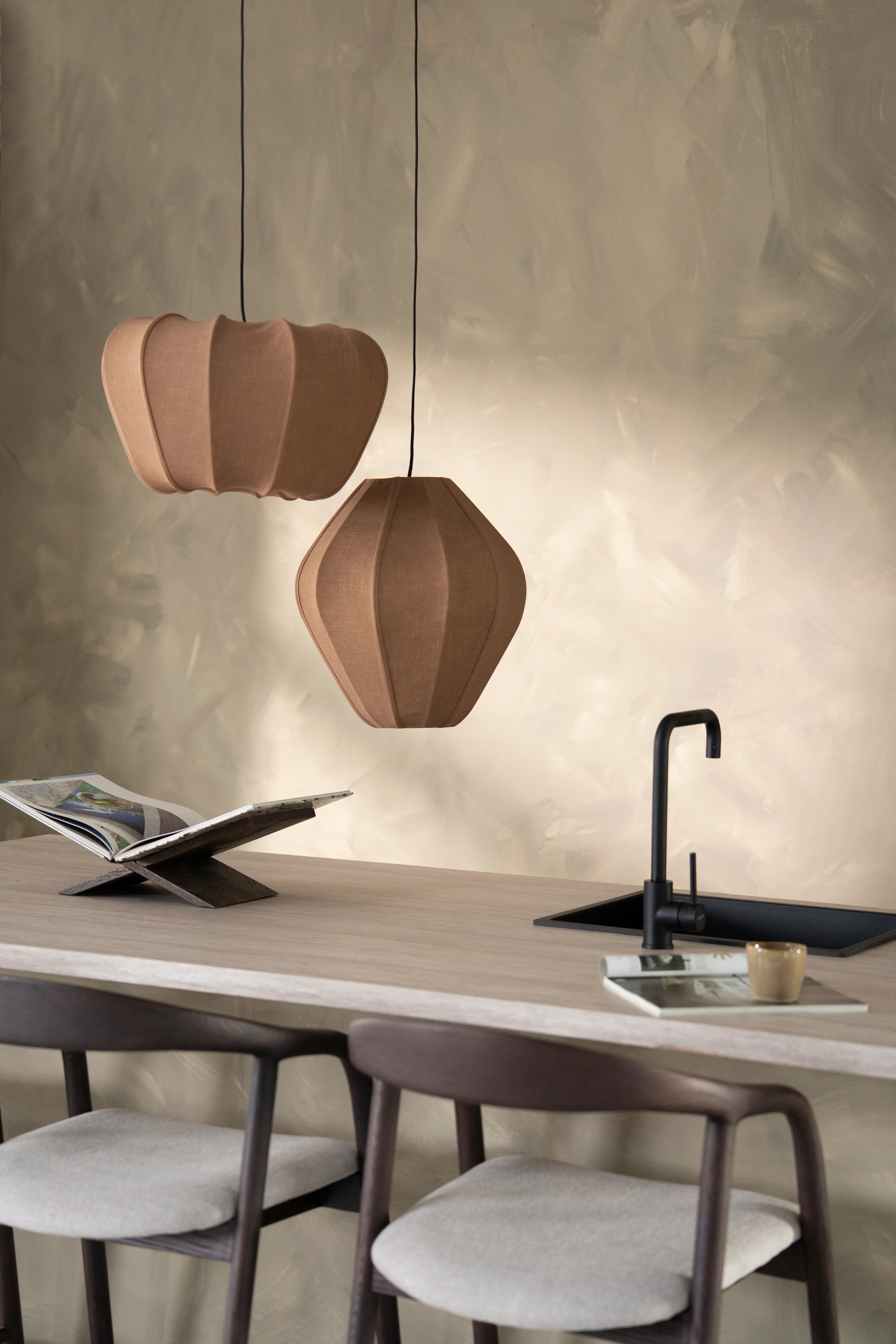 Lampa wisząca SORA beżowy - Image 2