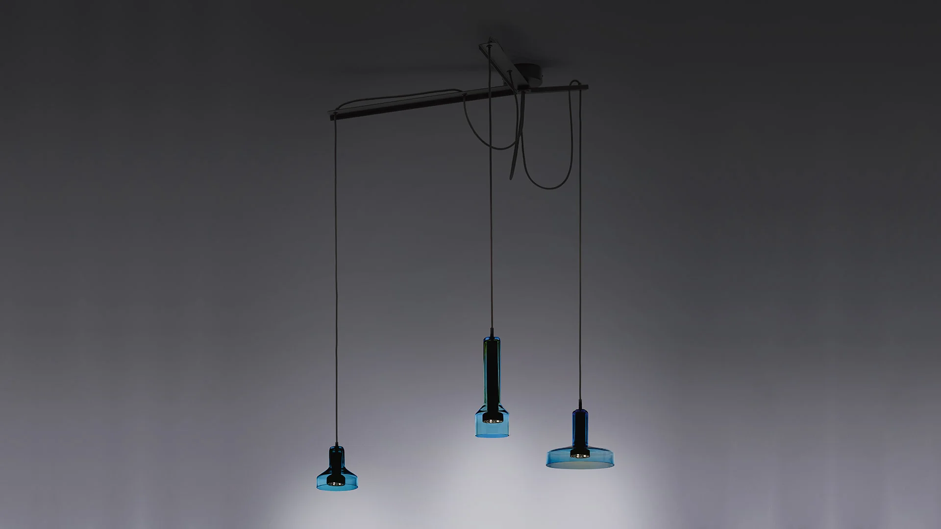 Lampa wisząca STABLIGHT akwamarynowy - Image 2