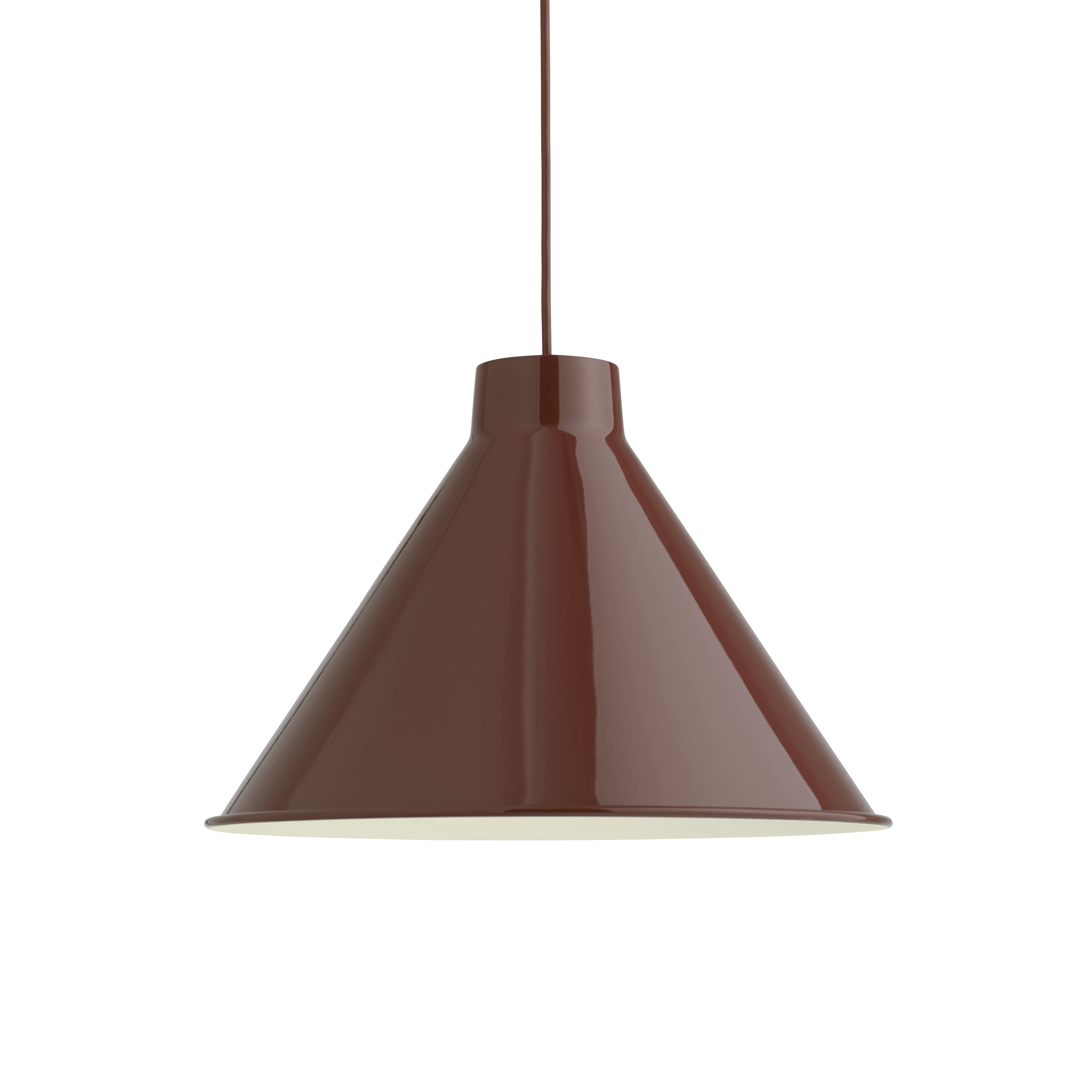 Lampa wisząca TOP bordowy