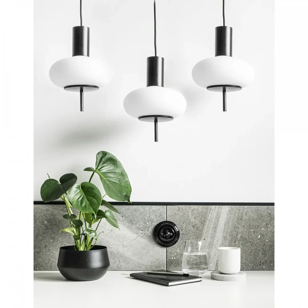 Lampa wisząca TORNI 3L czarny - Image 2