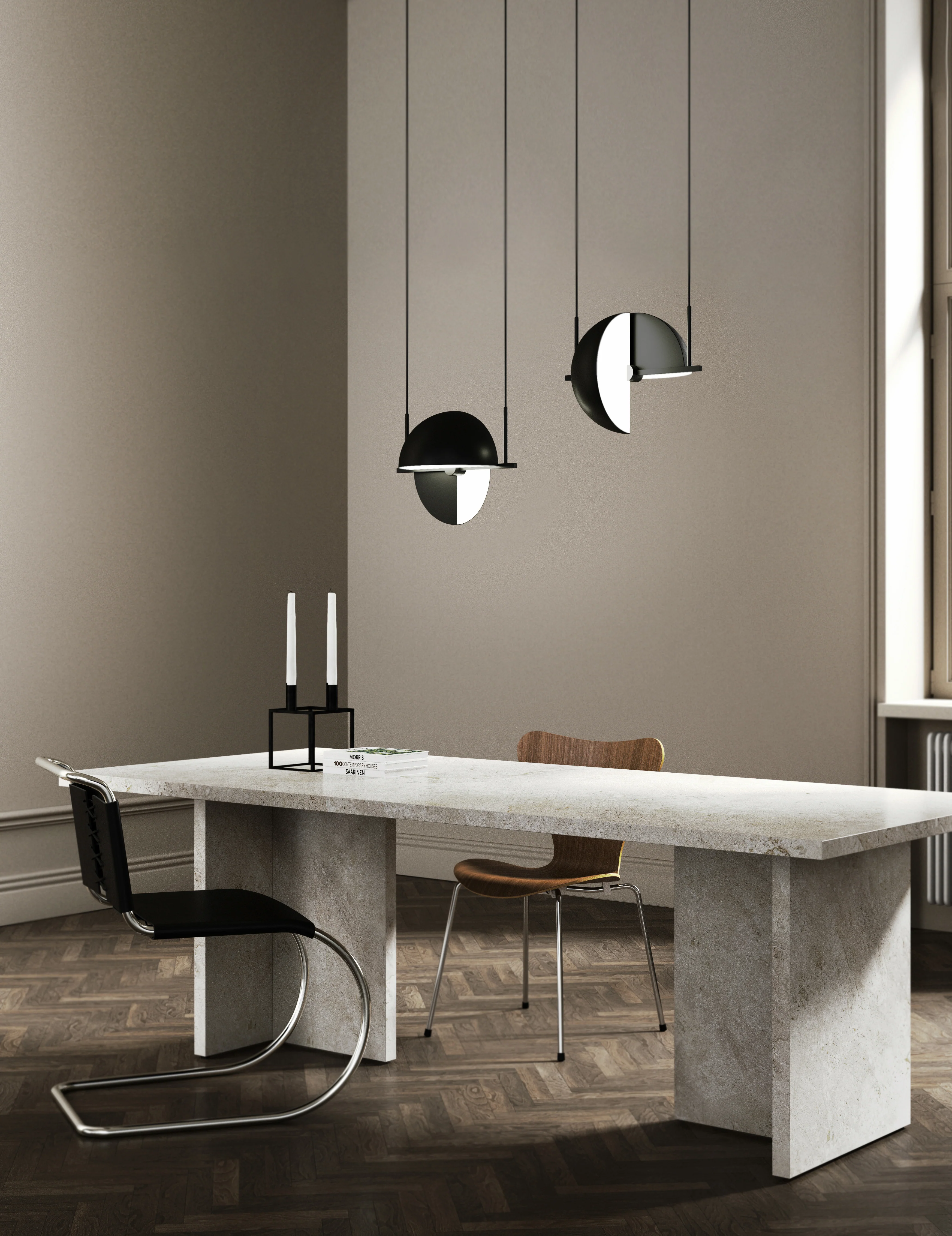 Lampa wisząca TRAPEZE czarny - Image 8