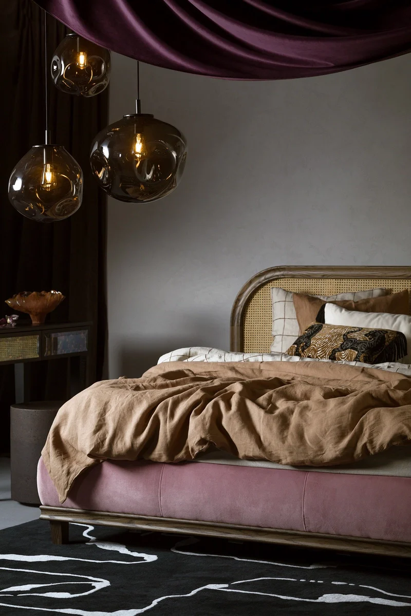 Lampa wisząca trzypunktowa AVIA 3 dymiony czarny z czarnym wykończeniem - Image 10