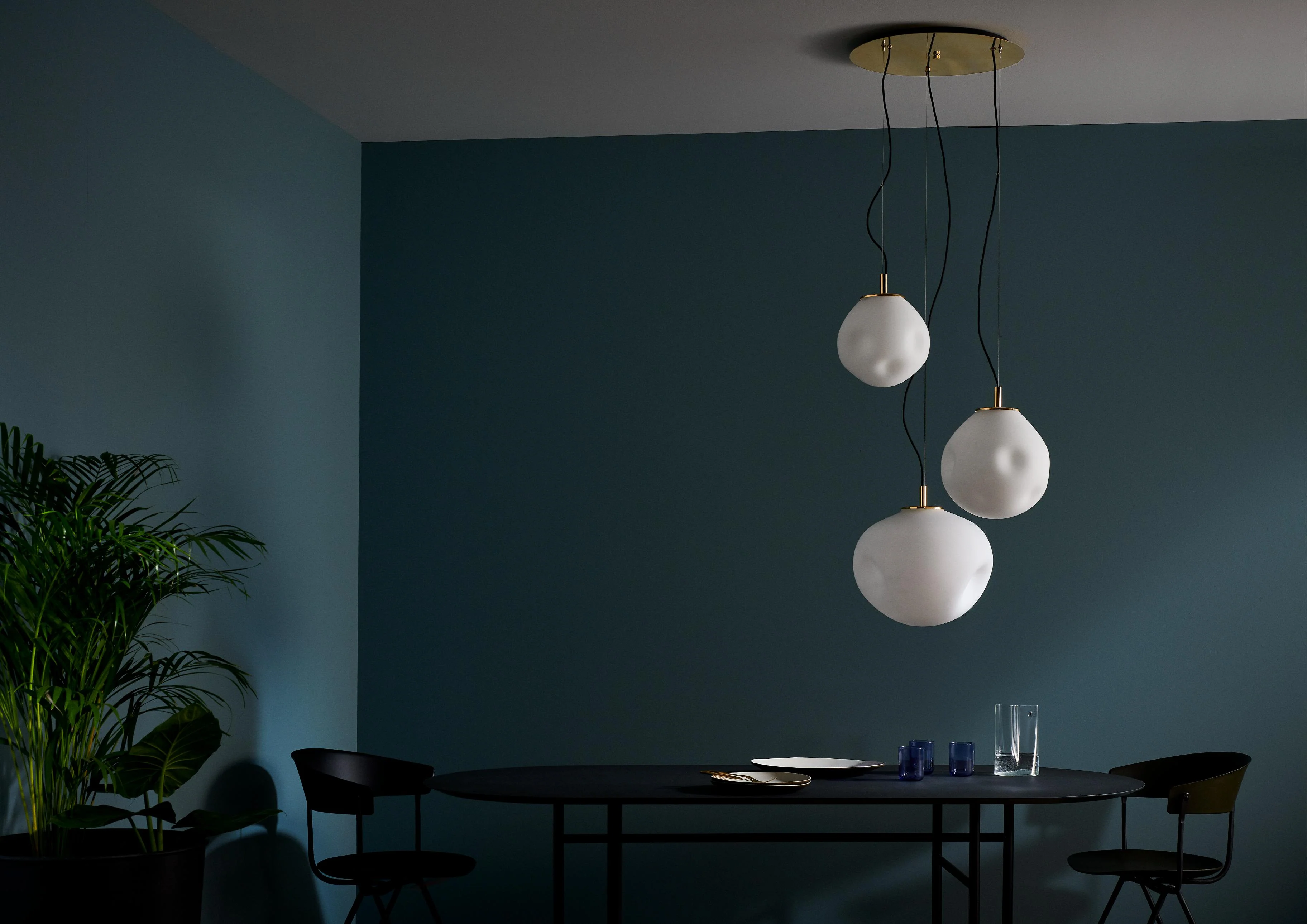 Lampa wisząca trzypunktowa CLOE czarny - Image 2