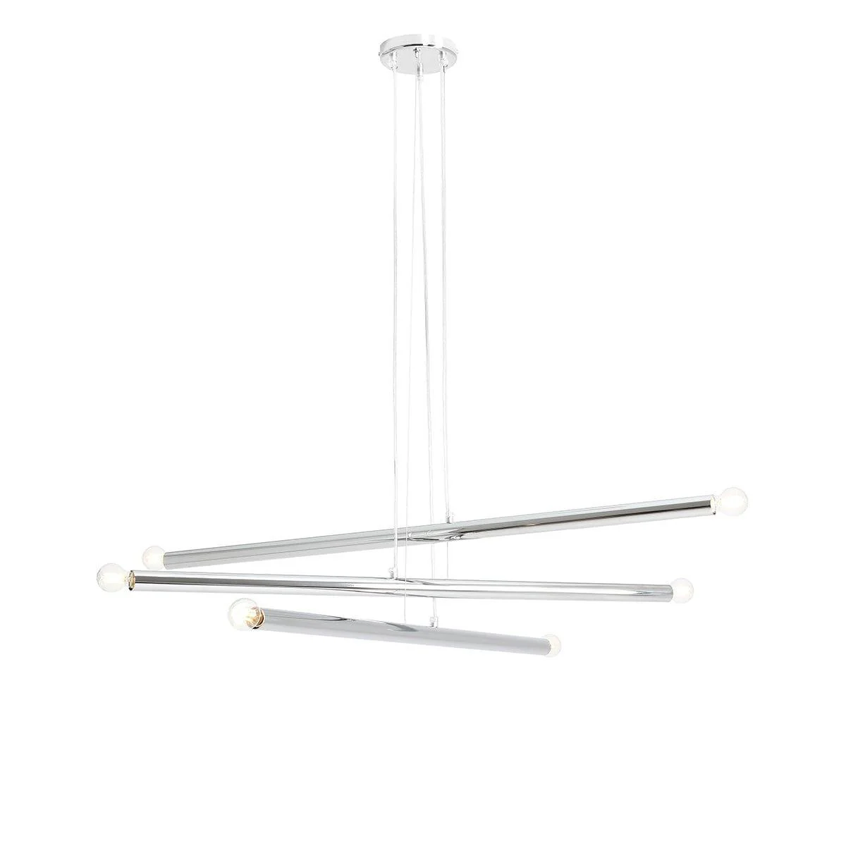 Lampa wisząca TUBO chromowany