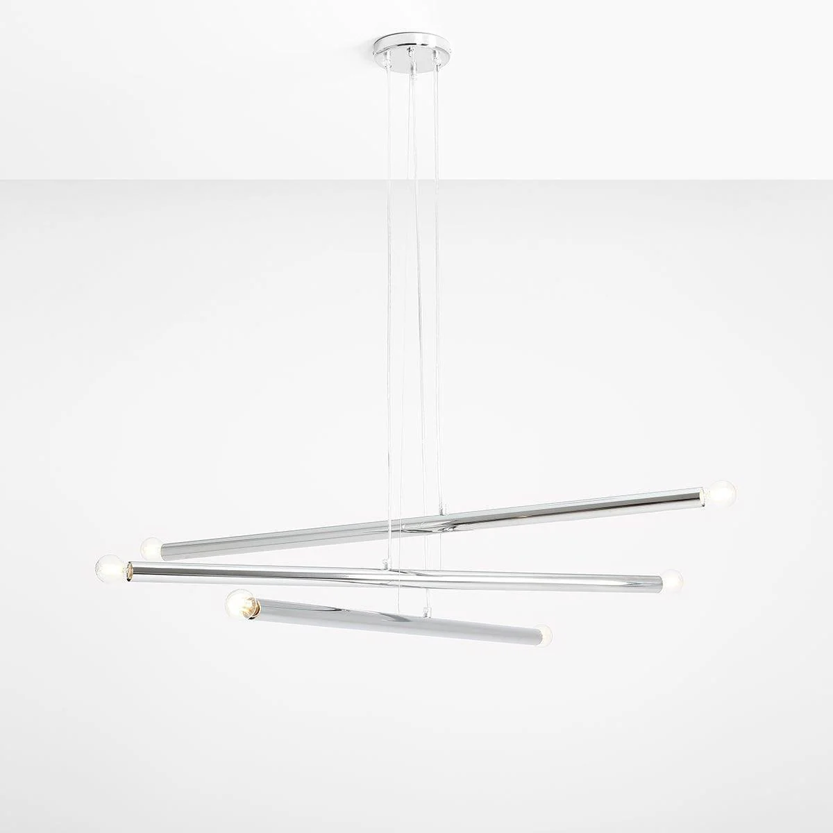 Lampa wisząca TUBO chromowany - Image 2