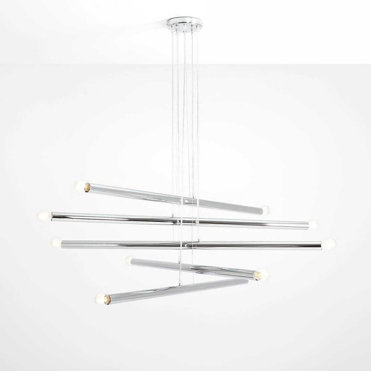Lampa wisząca TUBO chromowany - Image 9