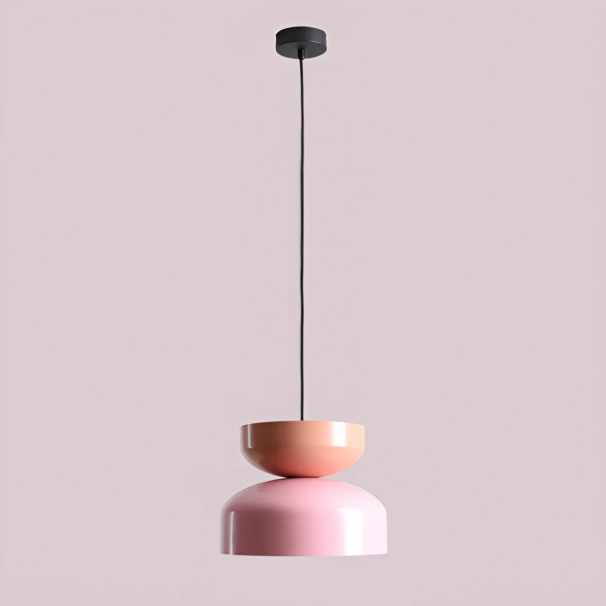 Lampa wisząca TULA koralowy z różowym - Image 3