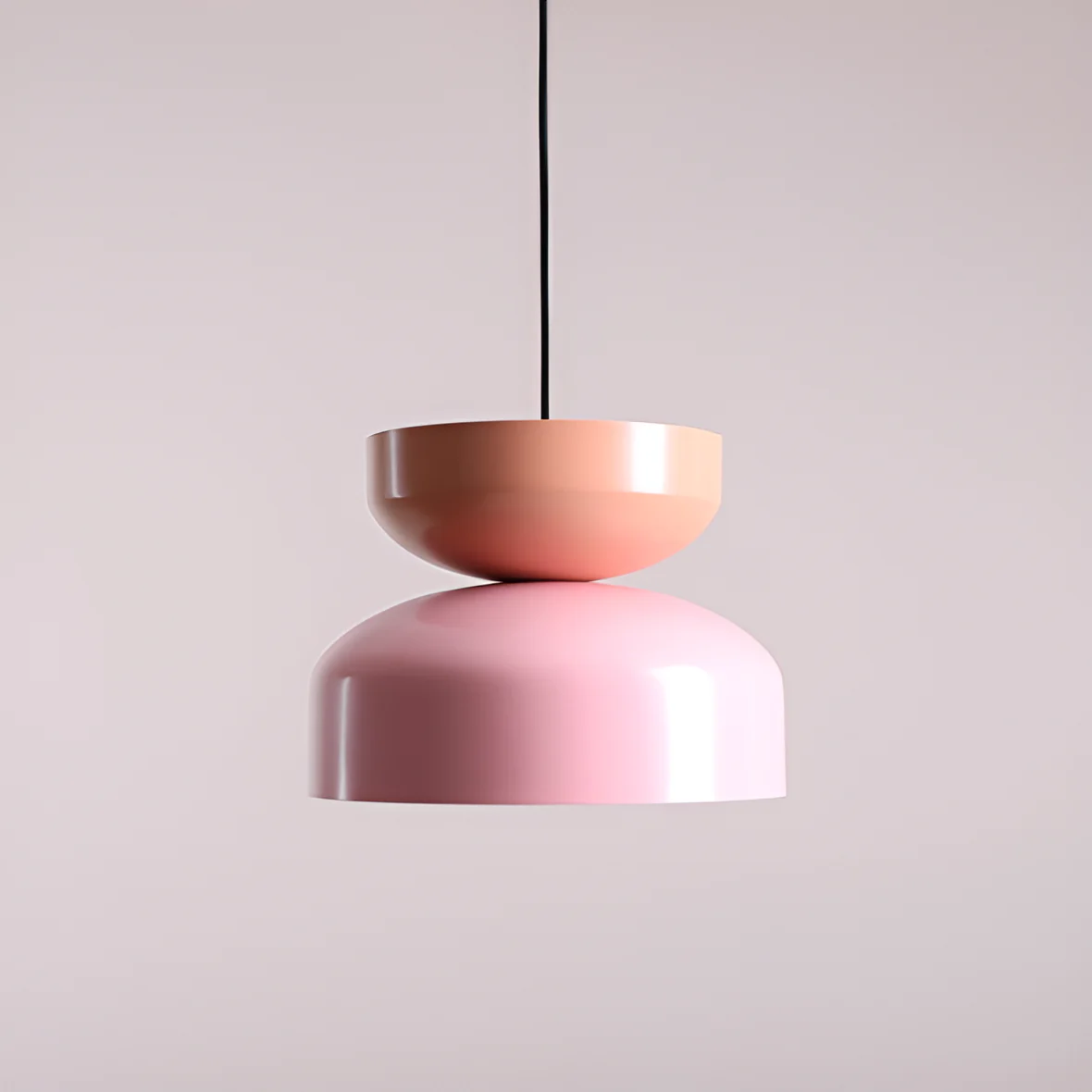 Lampa wisząca TULA koralowy z różowym - Image 5