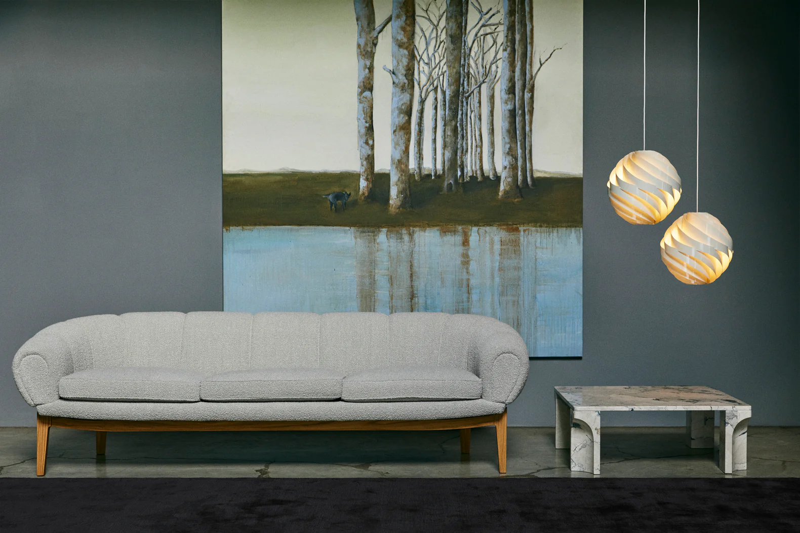 Lampa wisząca TURBO złamana biel - Image 7