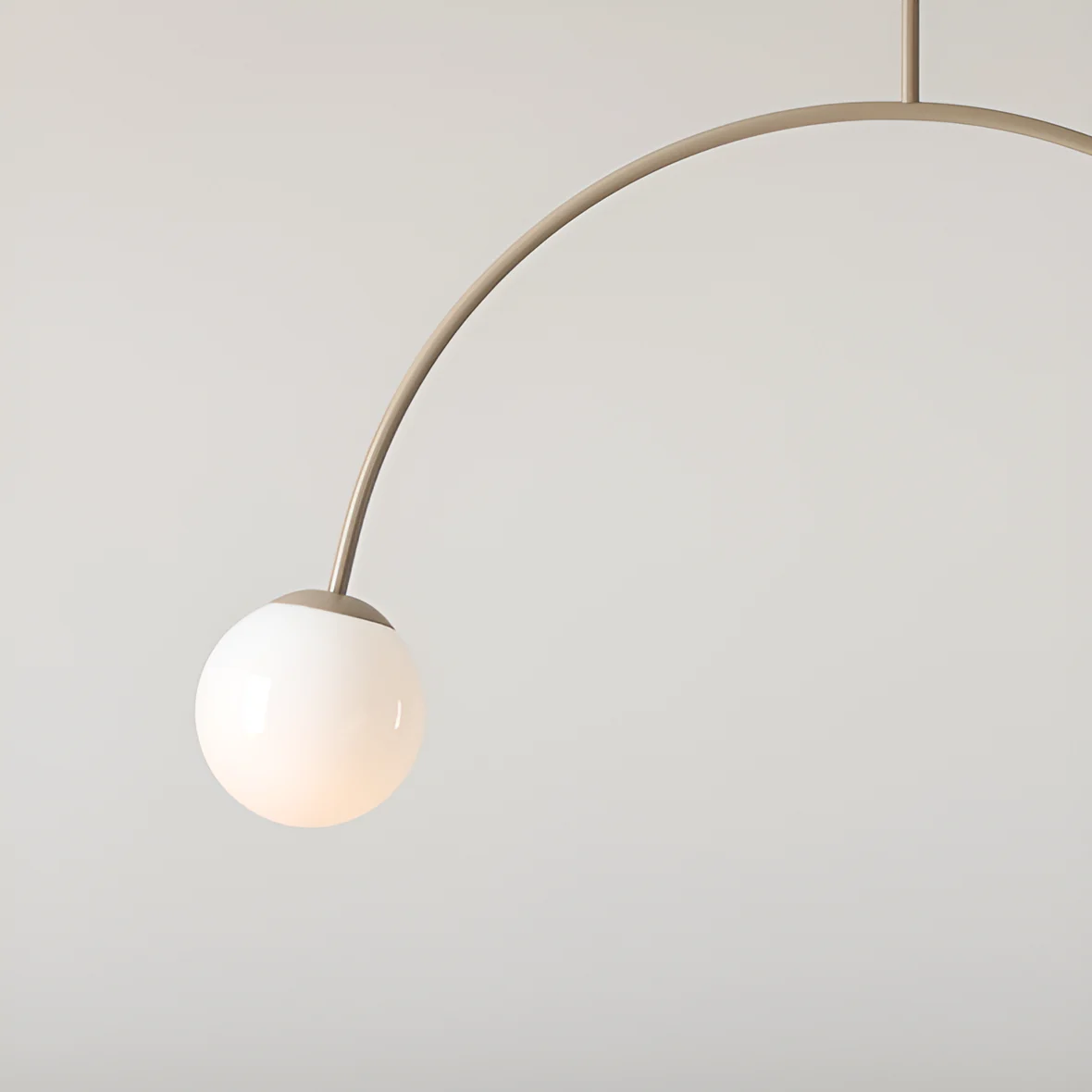 Lampa wisząca UNA beżowy - Image 4