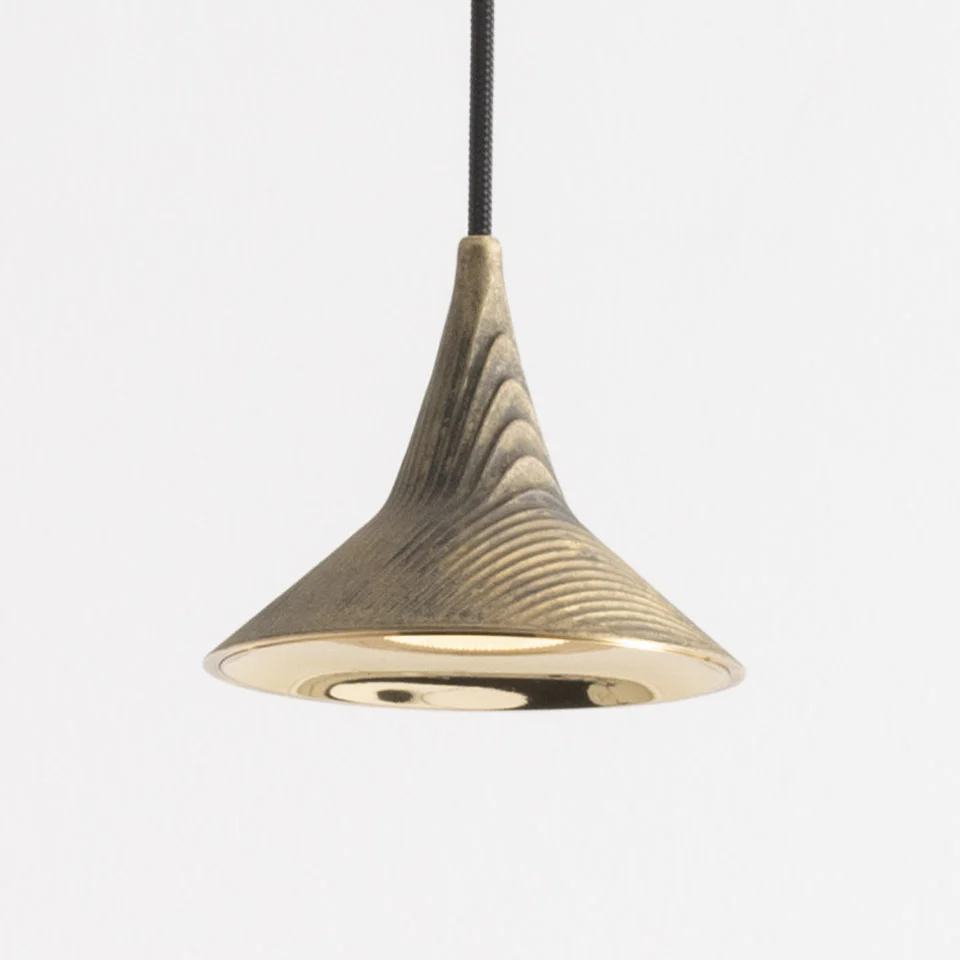 Lampa wisząca UNTERLINDEN mosiądz - Image 4