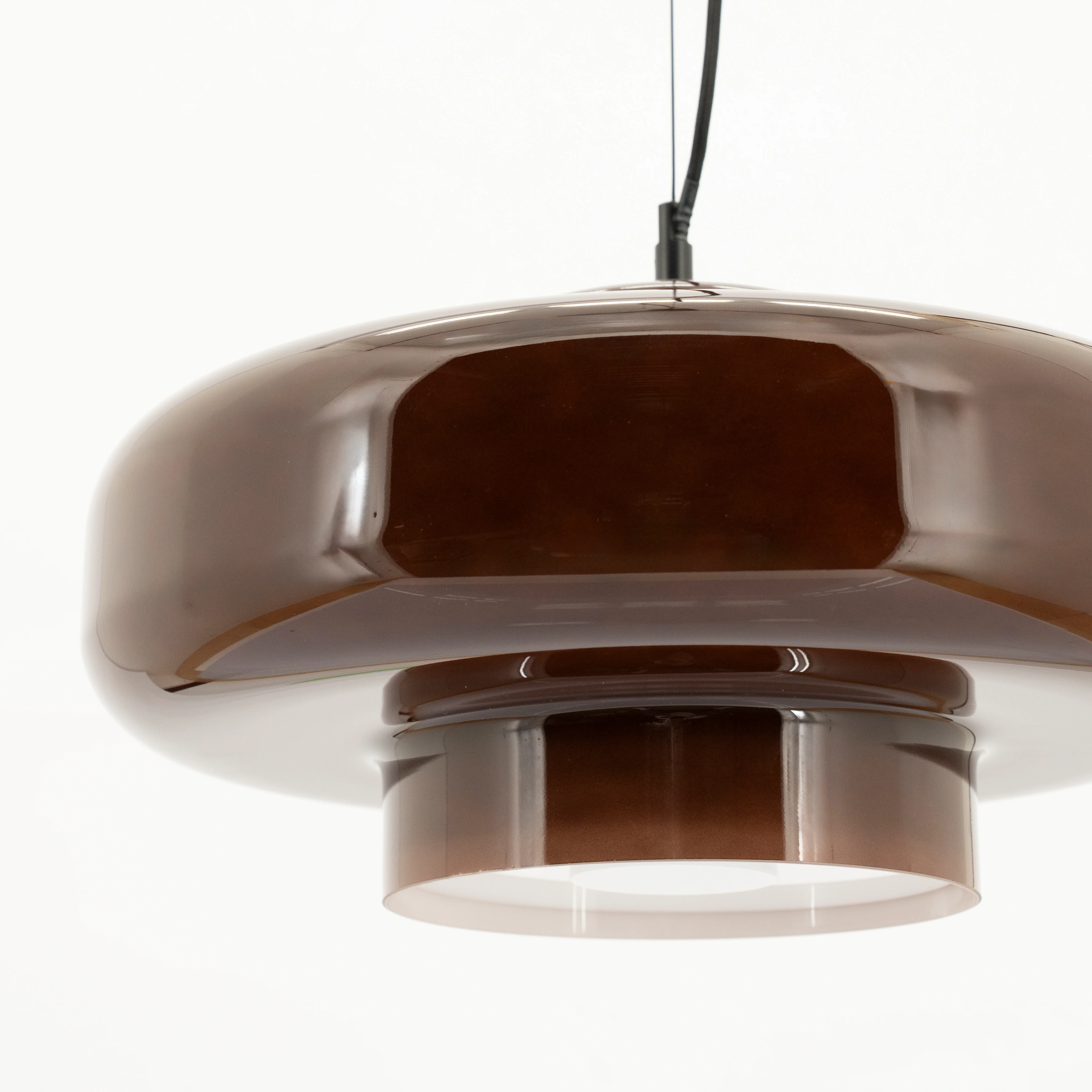 Lampa wisząca VETRO brązowy - Image 4