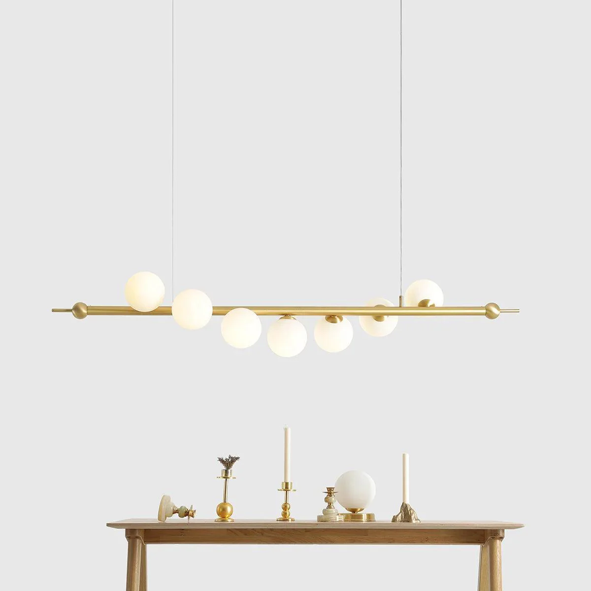 Lampa wisząca WAVE mosiężny - Image 2