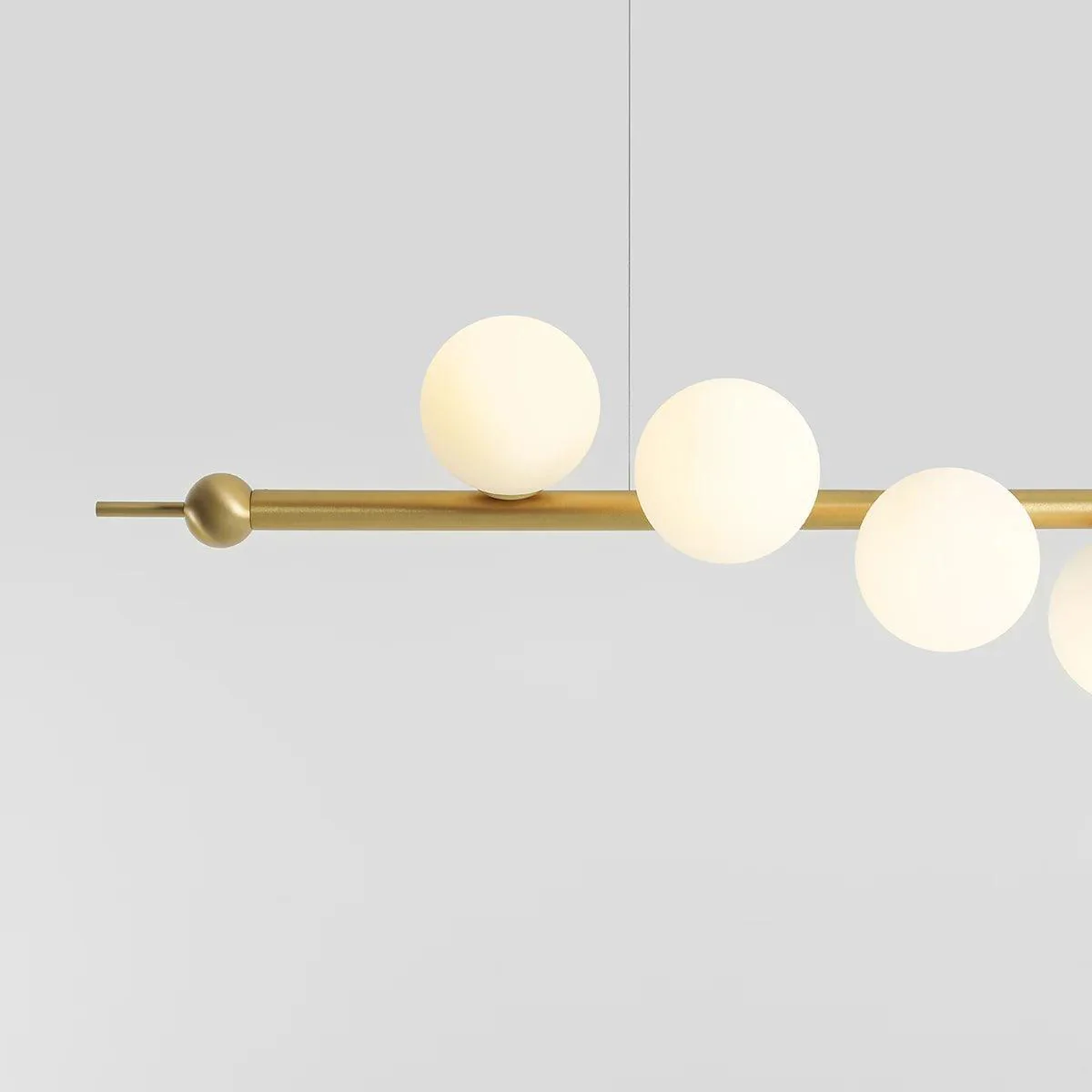 Lampa wisząca WAVE mosiężny - Image 3