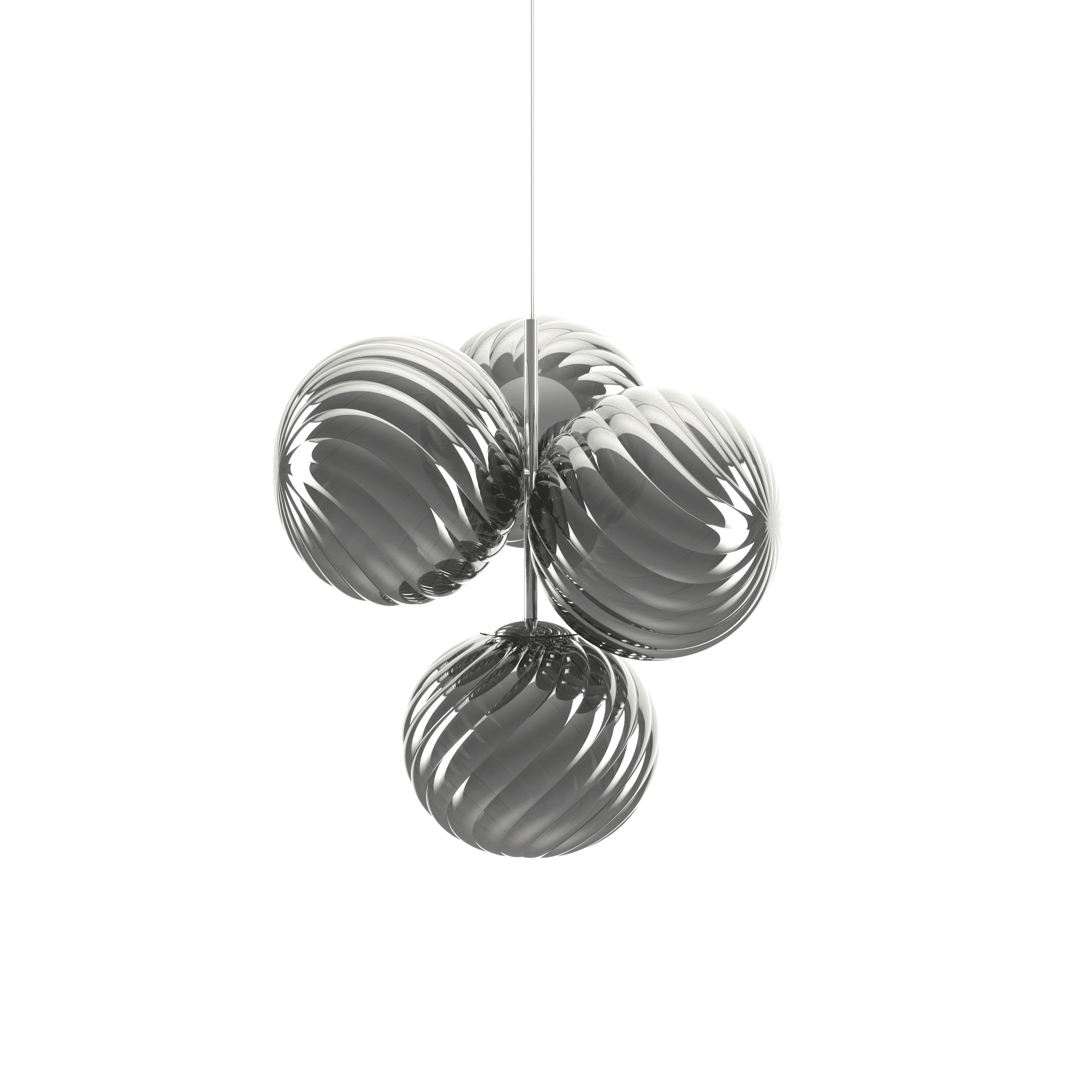 Lampa wisząca WHIRL SMALL srebrny - Image 3