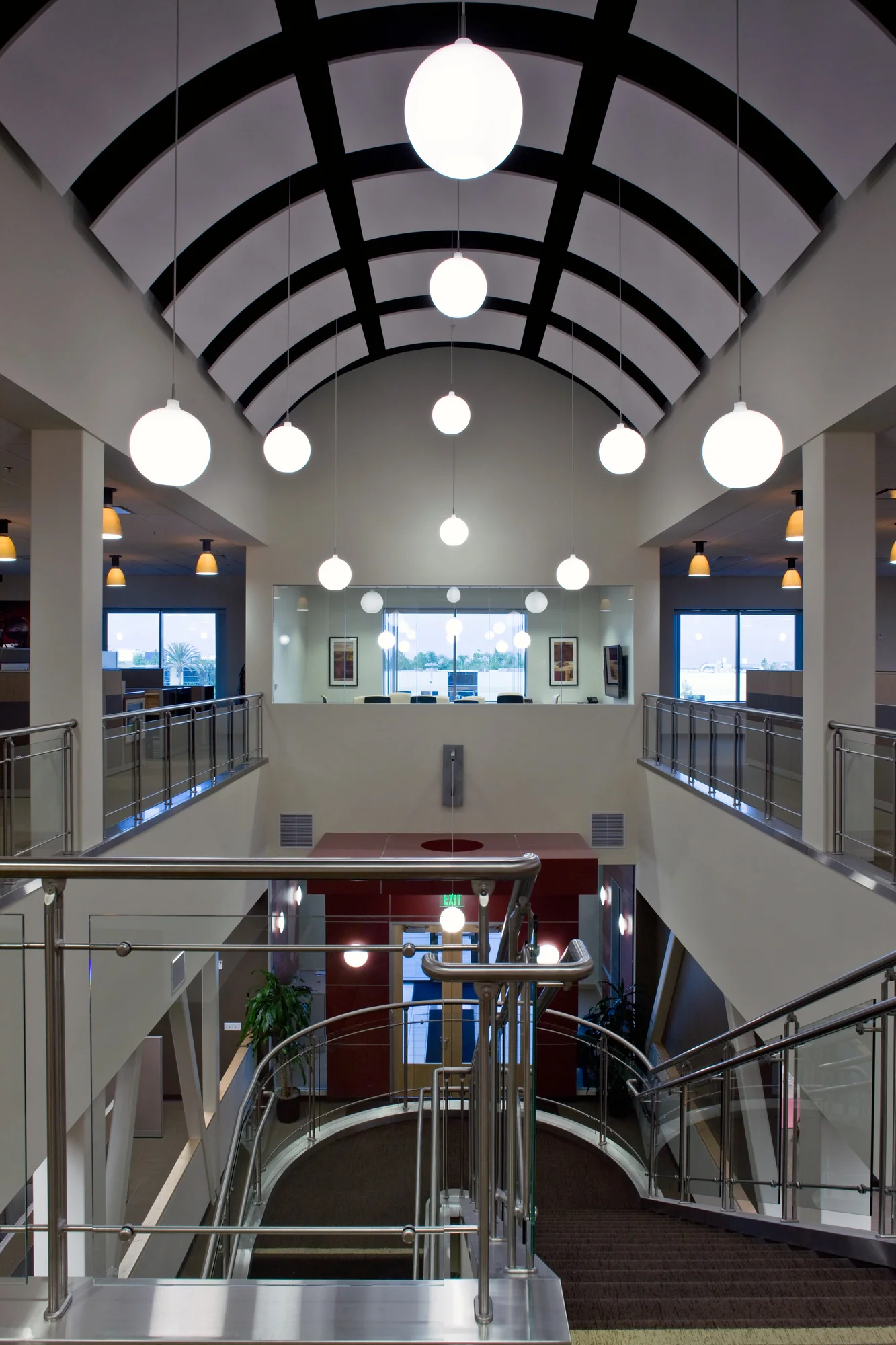Lampa wisząca WOHLERT białe szkło - Image 6