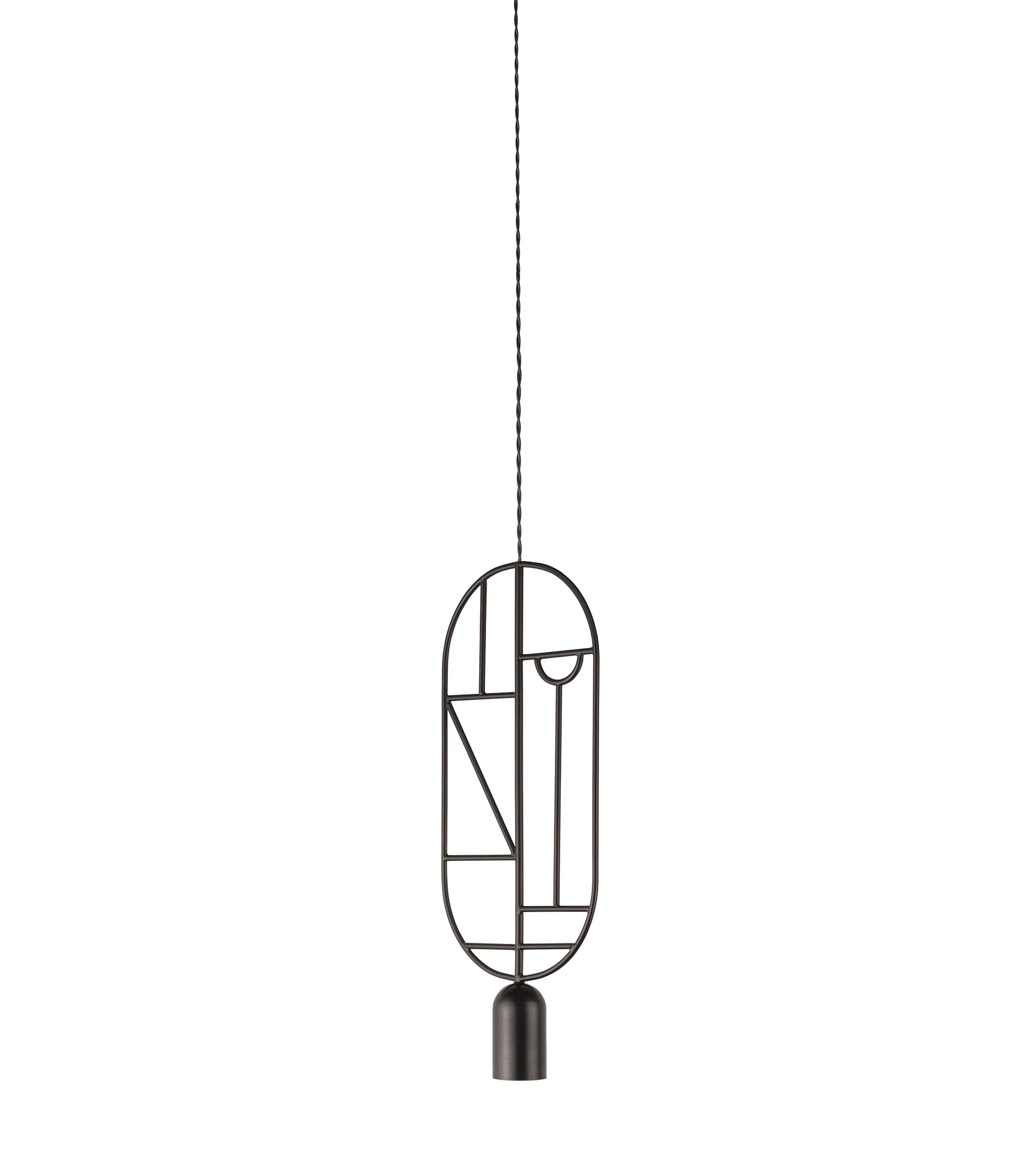 Lampa wisząca WOODEN DOTS WD02 grafitowy - Image 3