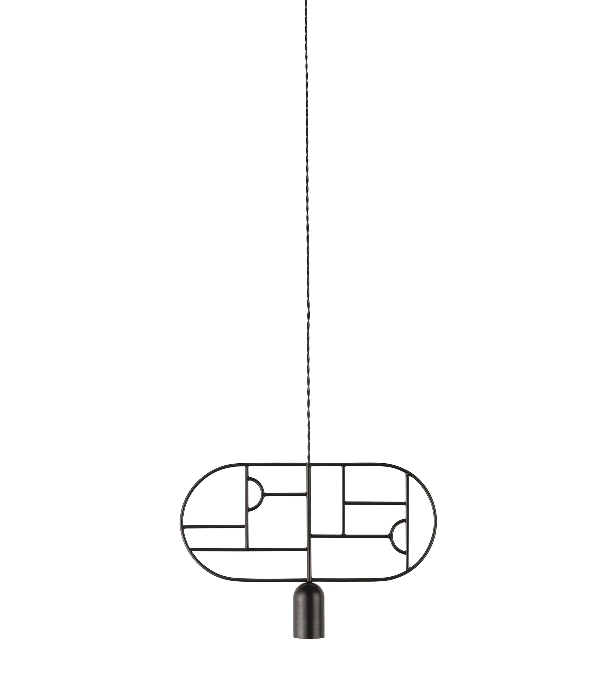 Lampa wisząca WOODEN DOTS WD03 grafitowy - Image 3