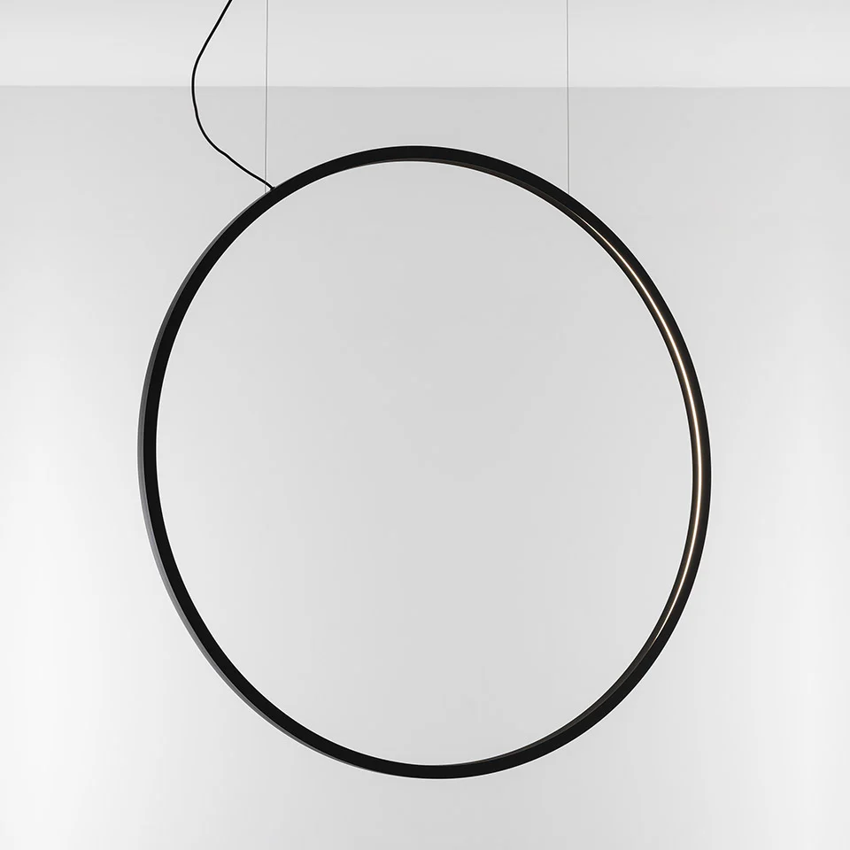 Lampa wisząca zewnętrzna O czarny - Image 6