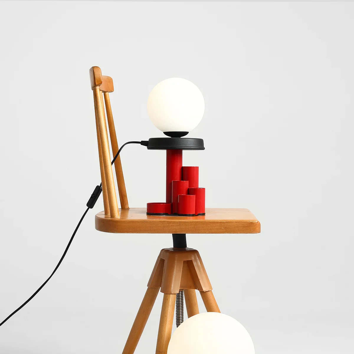 Lampa stołowa BALL czarny - Image 2