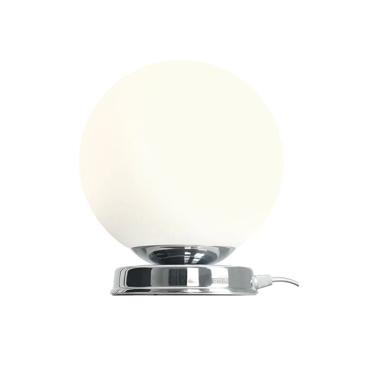 Lampa stołowa BALL chromowany