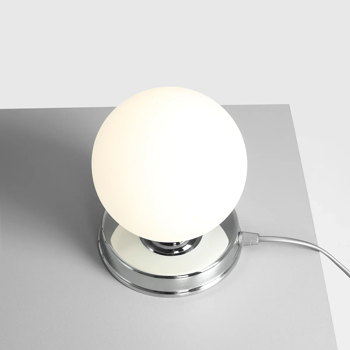 Lampa stołowa BALL chromowany - Image 5
