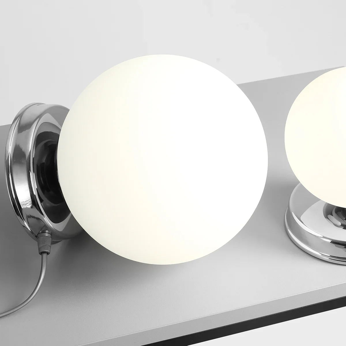 Lampa stołowa BALL chromowany - Image 6