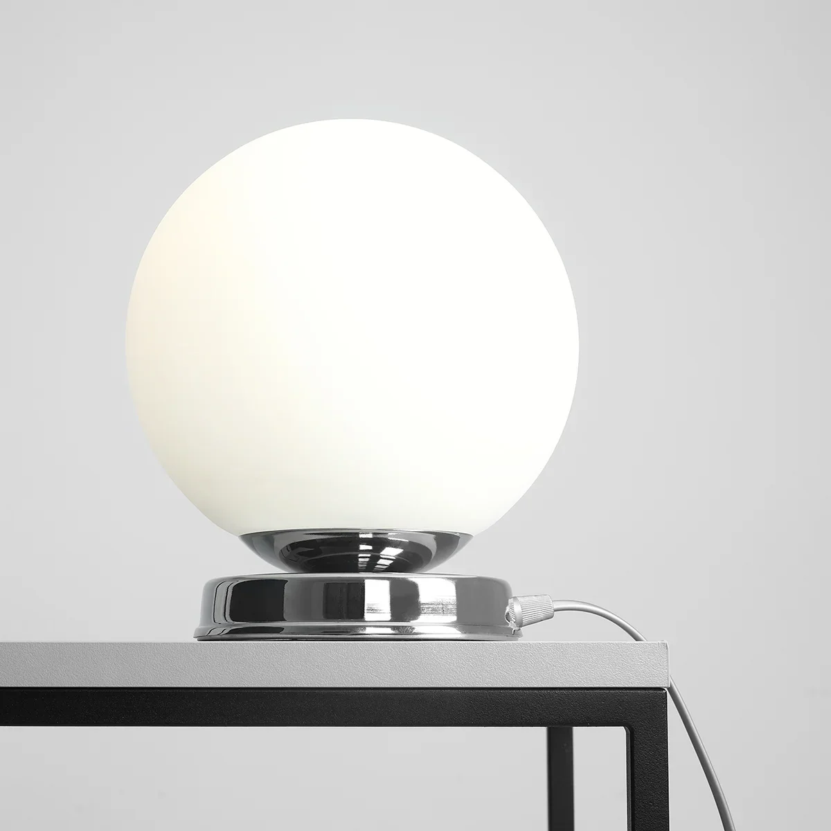 Lampa stołowa BALL chromowany - Image 9