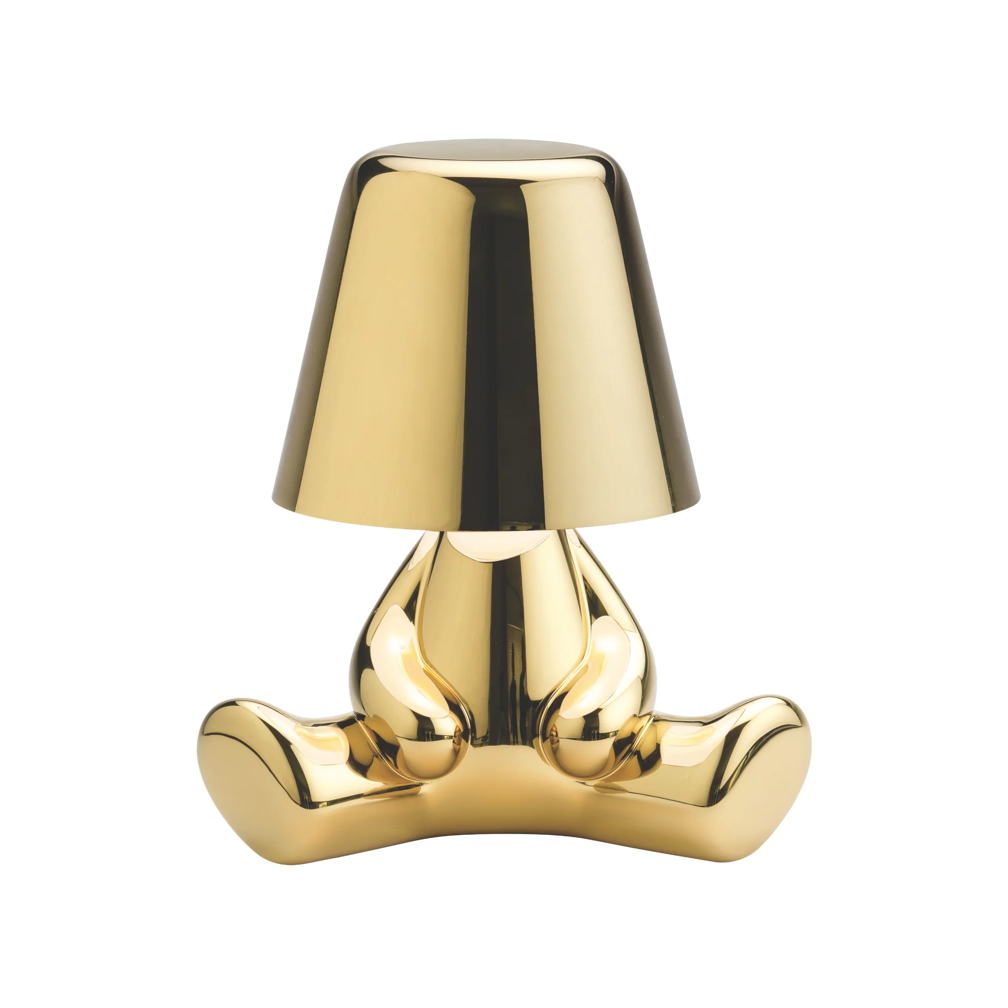 Lampka GOLDEN BROTHERS - JOE złoty - Image 2